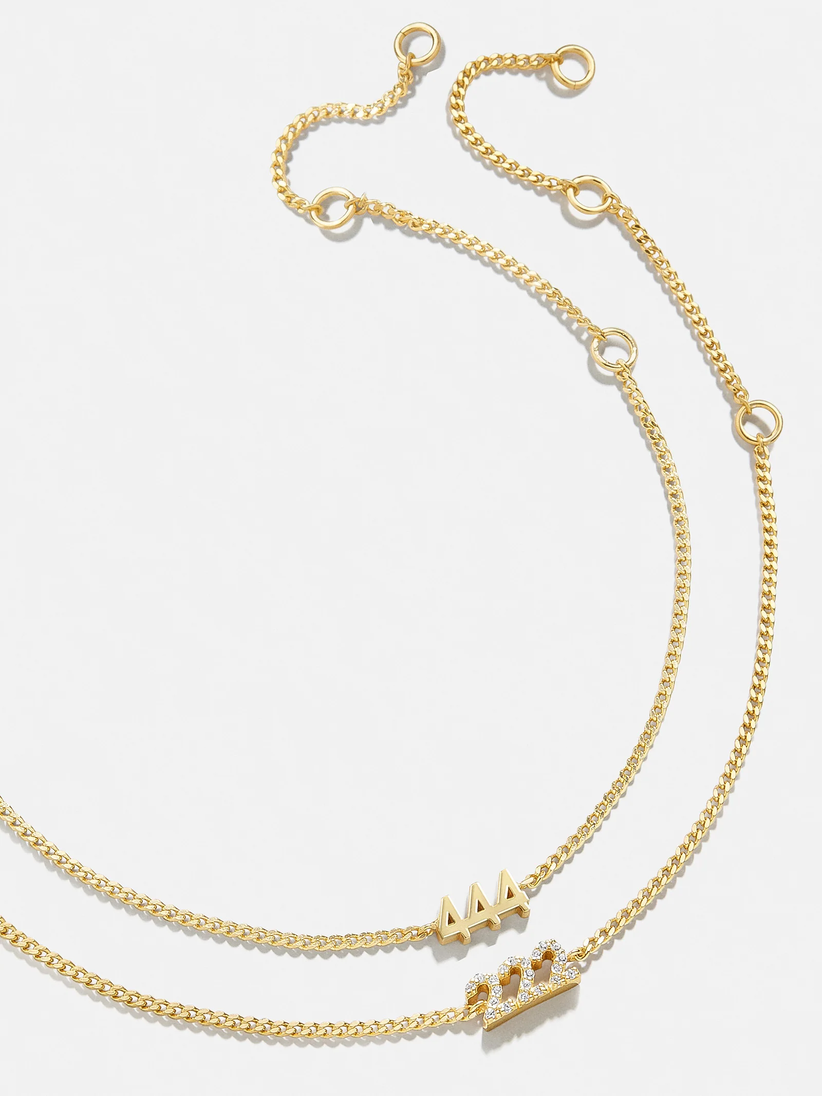 14K Gold Custom Angel Number Bracelet