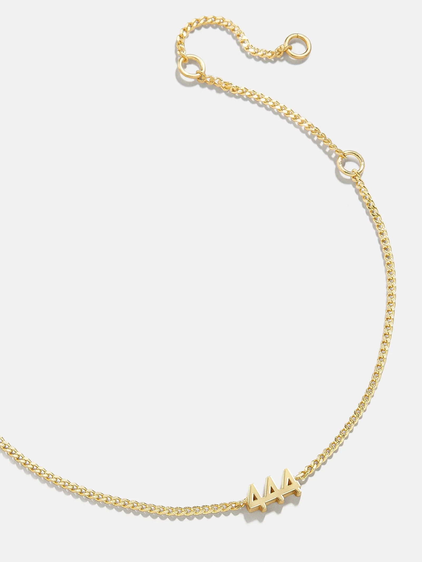 14K Gold Custom Angel Number Bracelet - Image 5