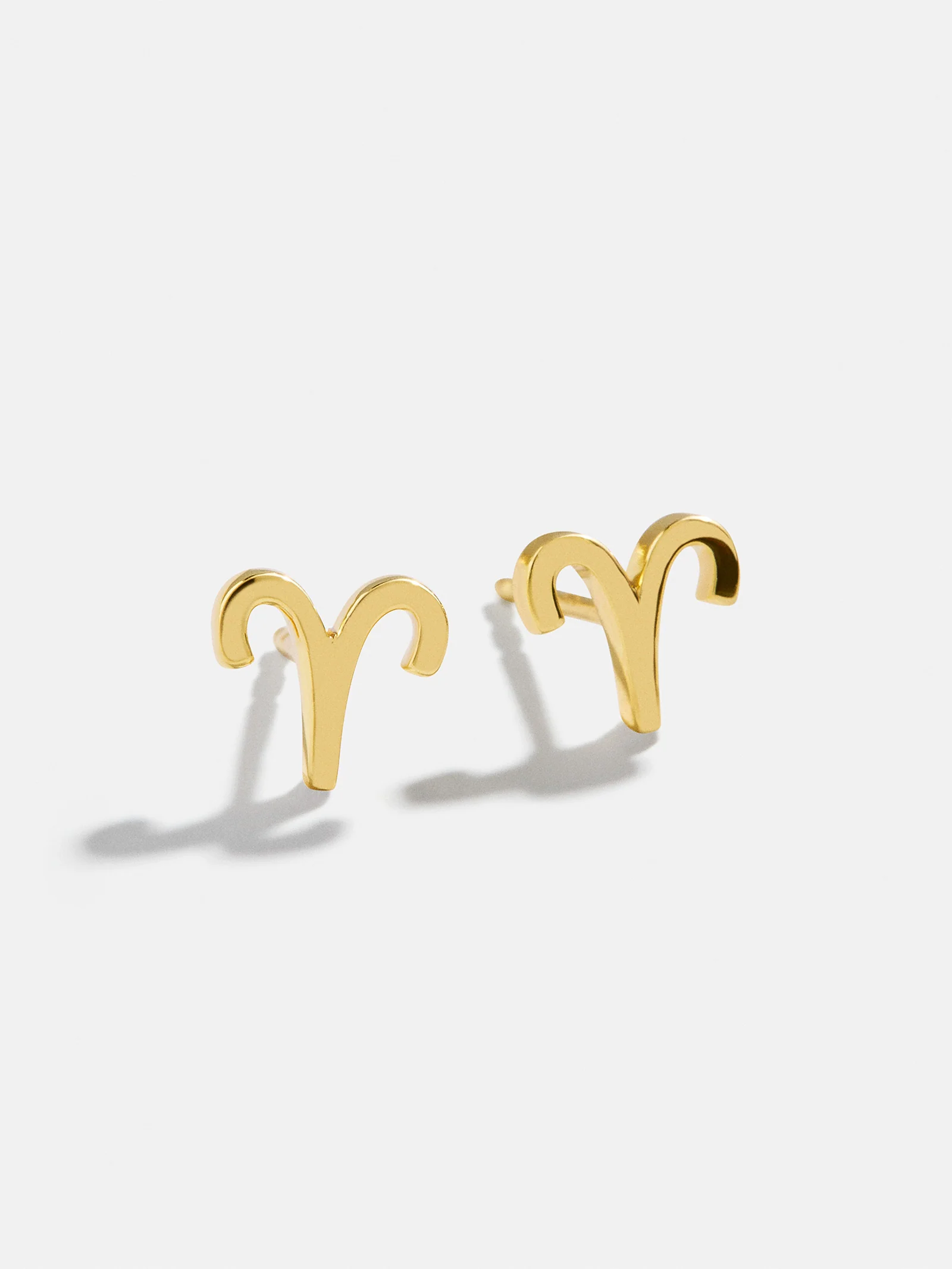 18K Gold Zodiac Earrings - 18K Gold - Image 3