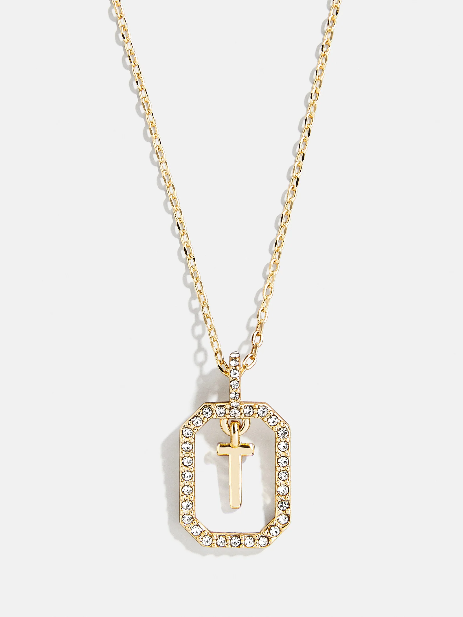 Alicia Initial Necklace - Gold/Pavé - Image 21