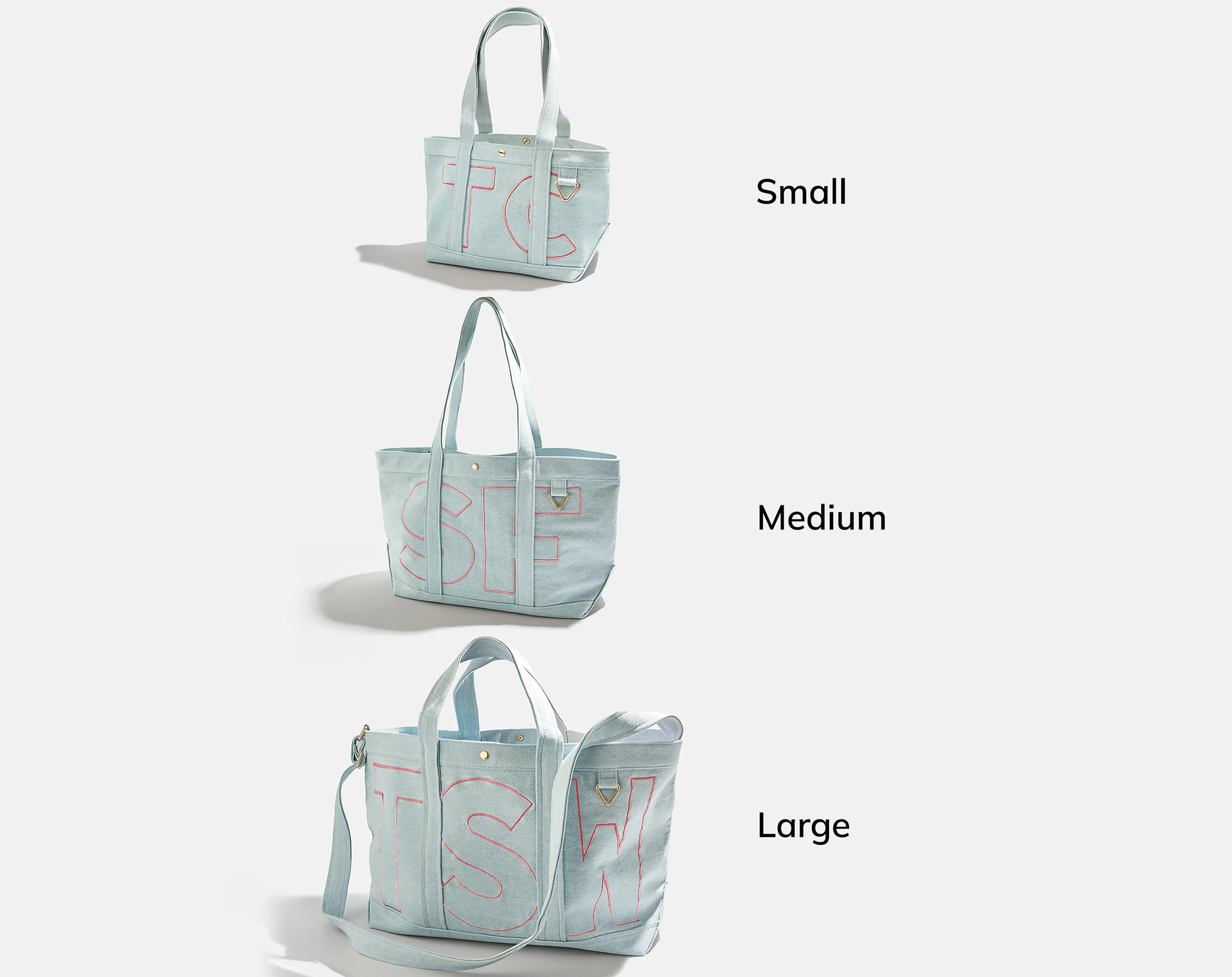 Custom Alpha Tote - Blue Denim - Image 112
