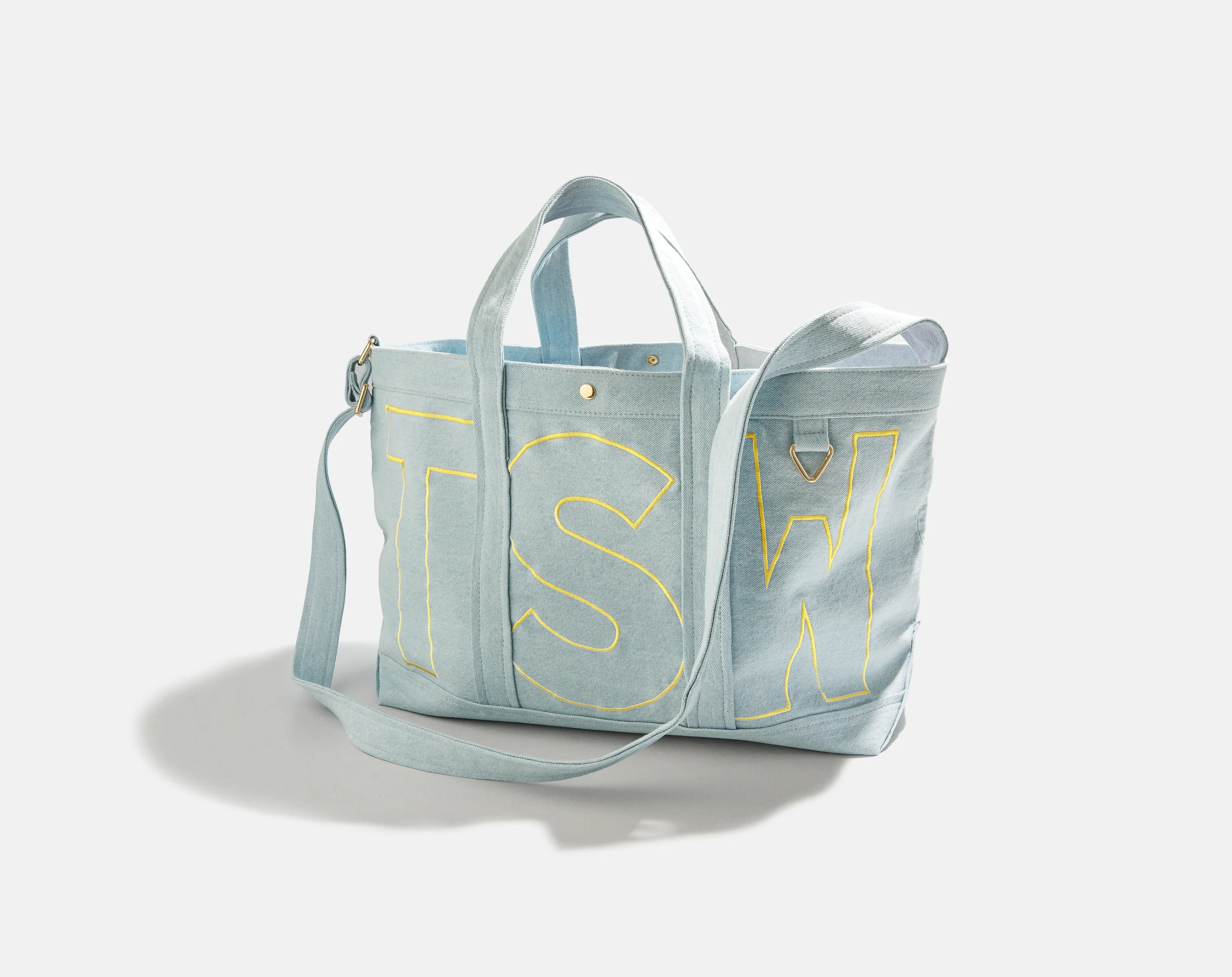 Custom Alpha Tote - Blue Denim - Image 19