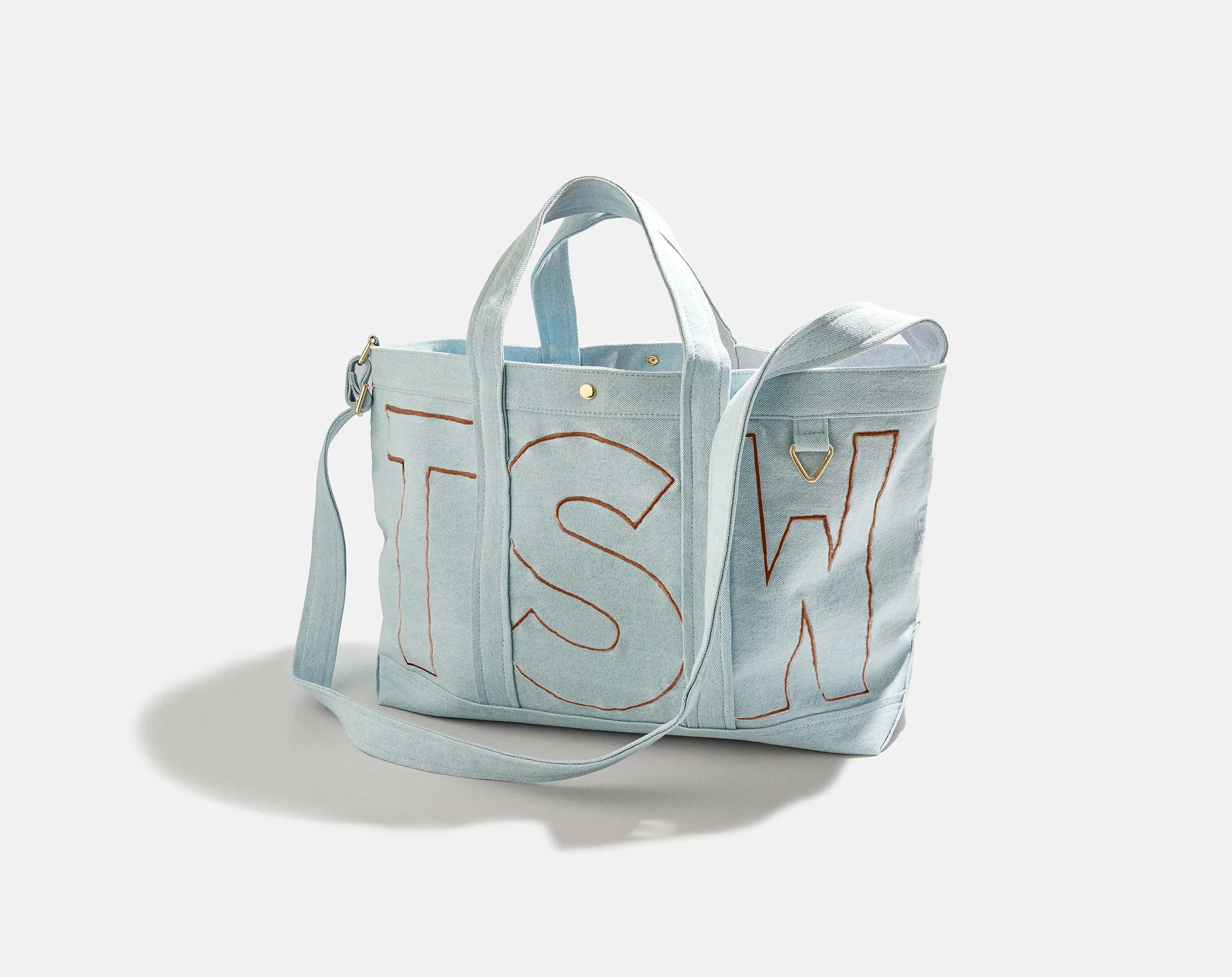 Custom Alpha Tote - Blue Denim - Image 29