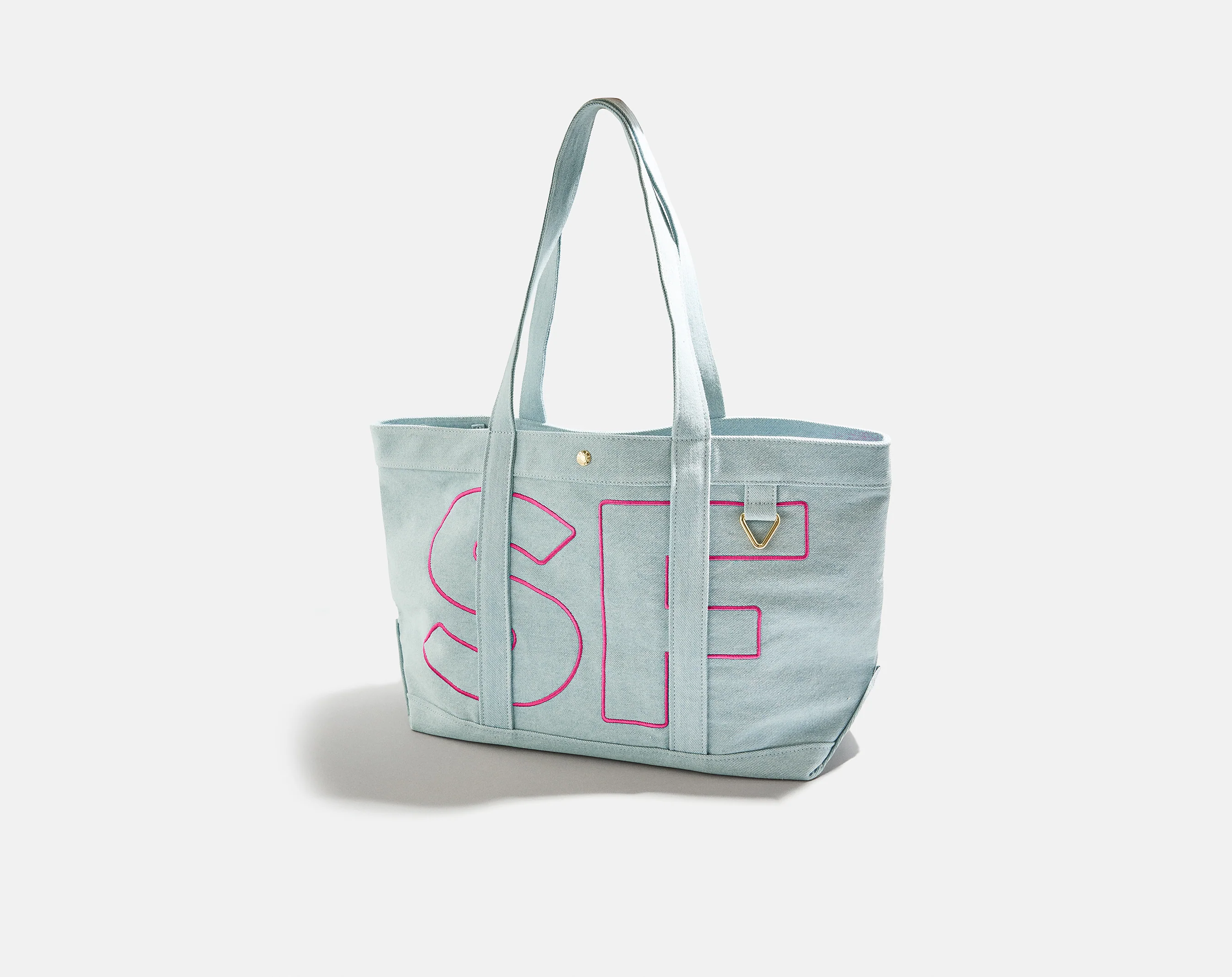 Custom Alpha Tote - Blue Denim - Image 46