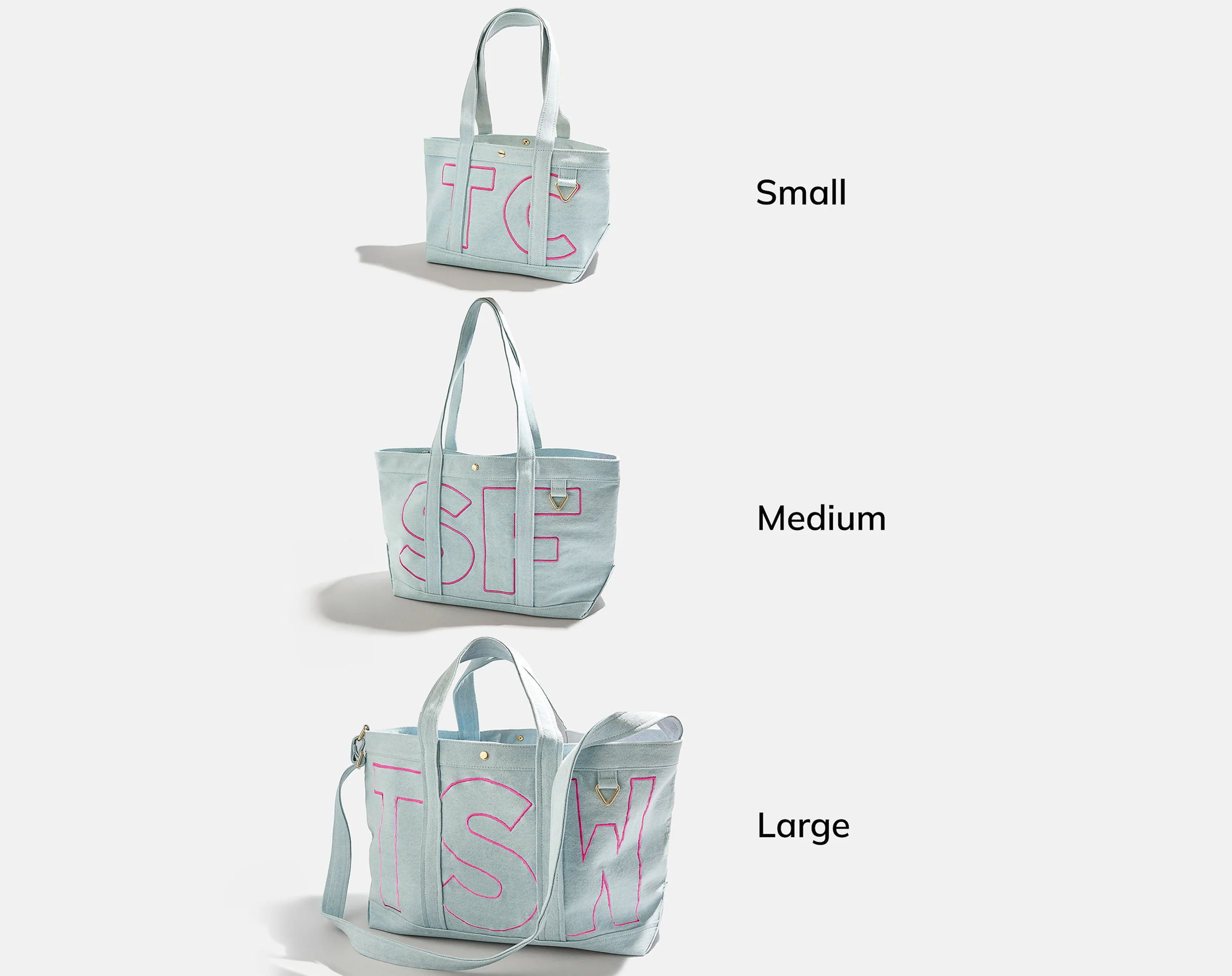 Custom Alpha Tote - Blue Denim - Image 52