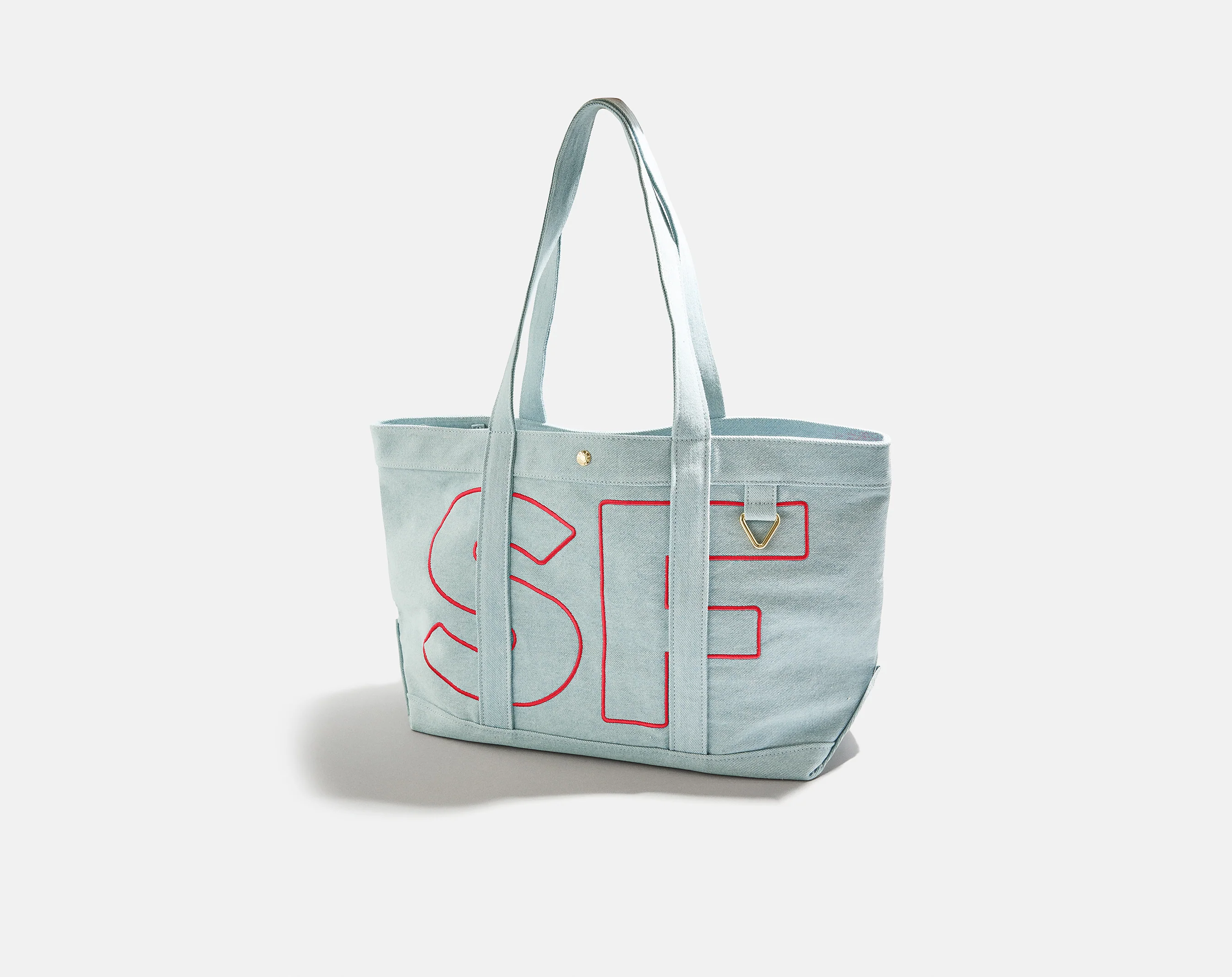 Custom Alpha Tote - Blue Denim - Image 86