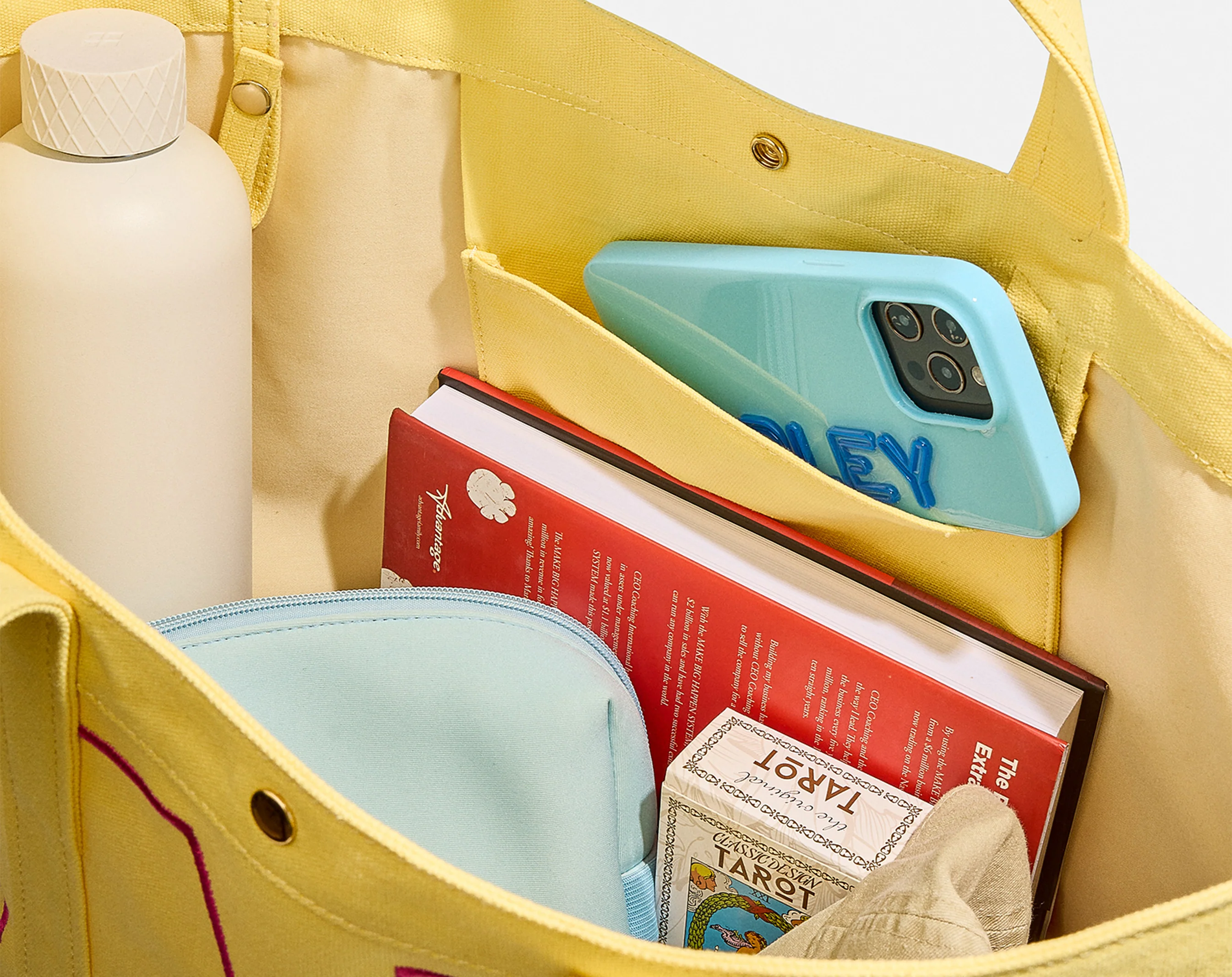 Custom Alpha Tote - Butter Yellow - Image 31