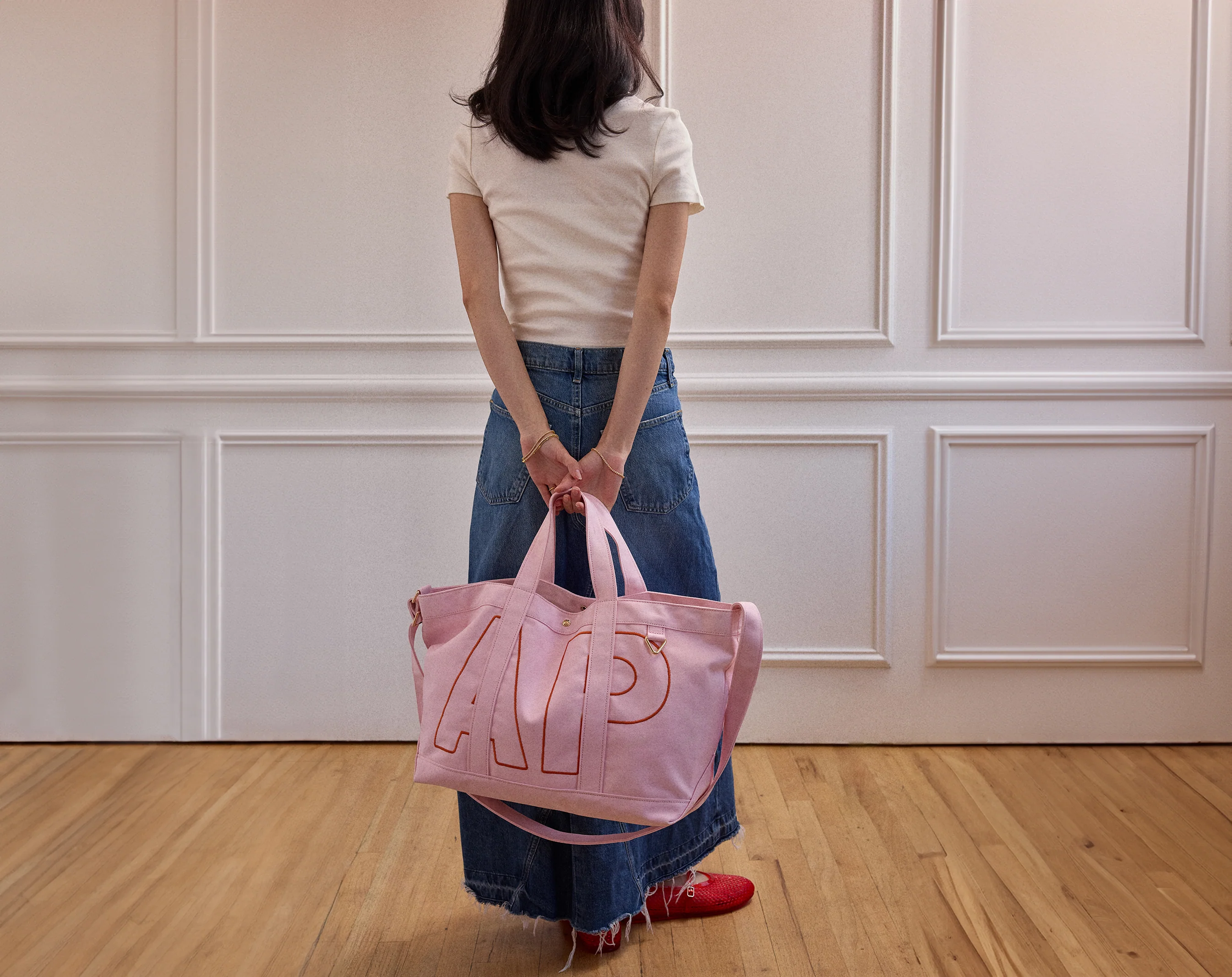 Custom Alpha Tote - Soft Pink - Image 60