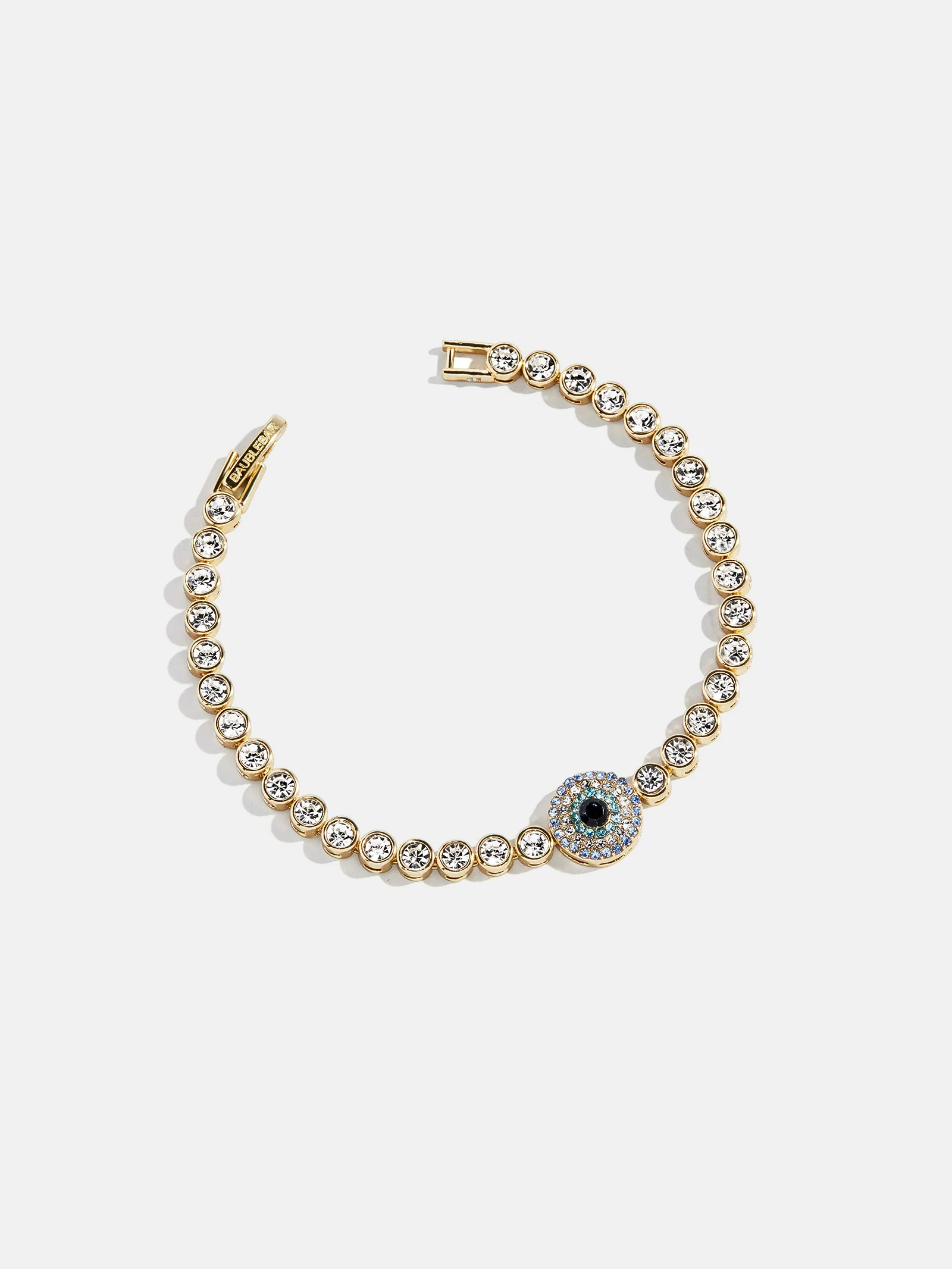 Amalie Evil Eye Tennis Bracelet - Single Evil Eye - Image 4