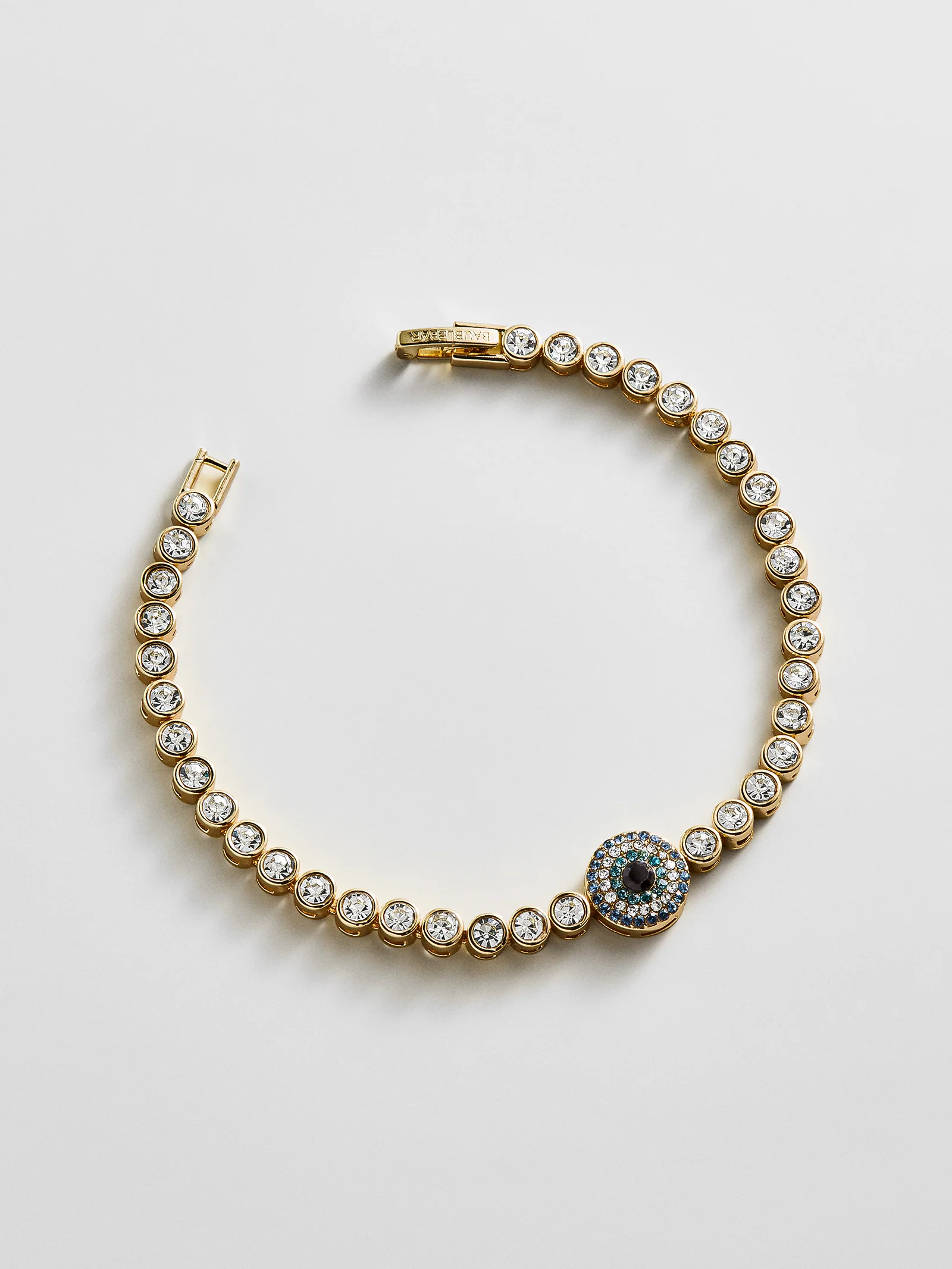 Amalie Evil Eye Tennis Bracelet - Single Evil Eye - Image 5