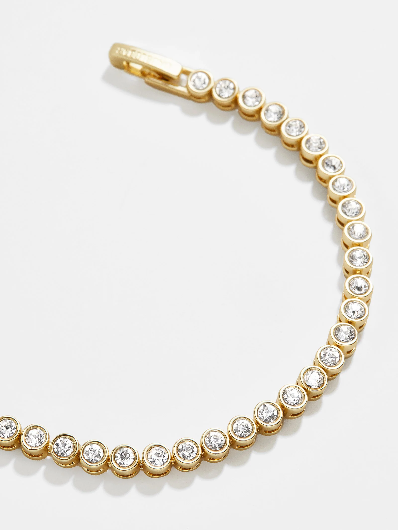 Amalie Tennis Bracelet - Round Bezel - Image 4