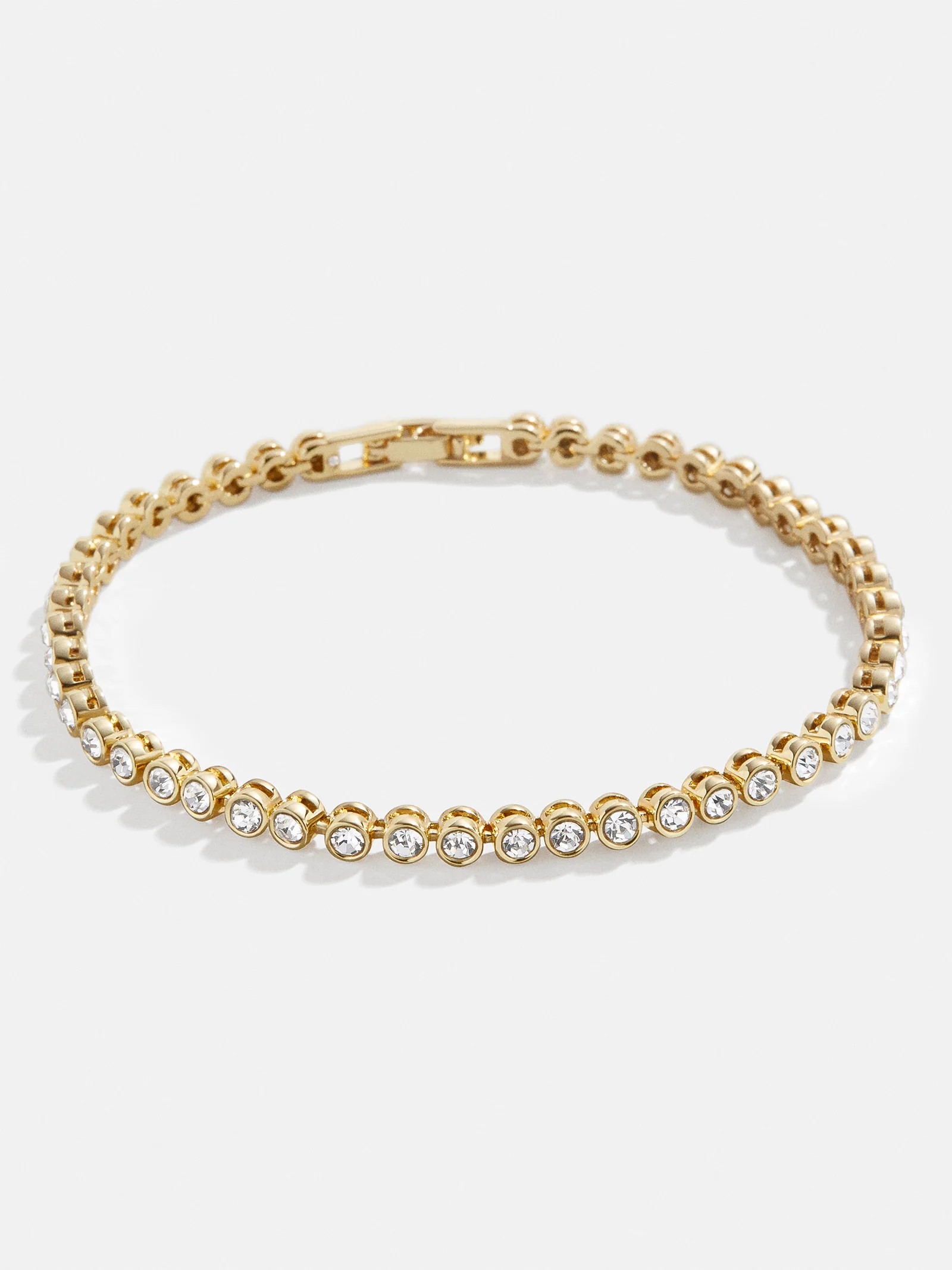 Amalie Tennis Bracelet - Round Bezel - Image 6