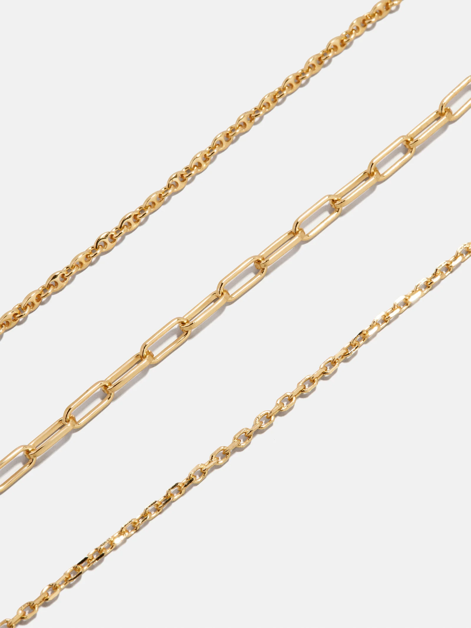 Ana 18K Gold Layered Bracelet - Gold/Pavé - Image 3