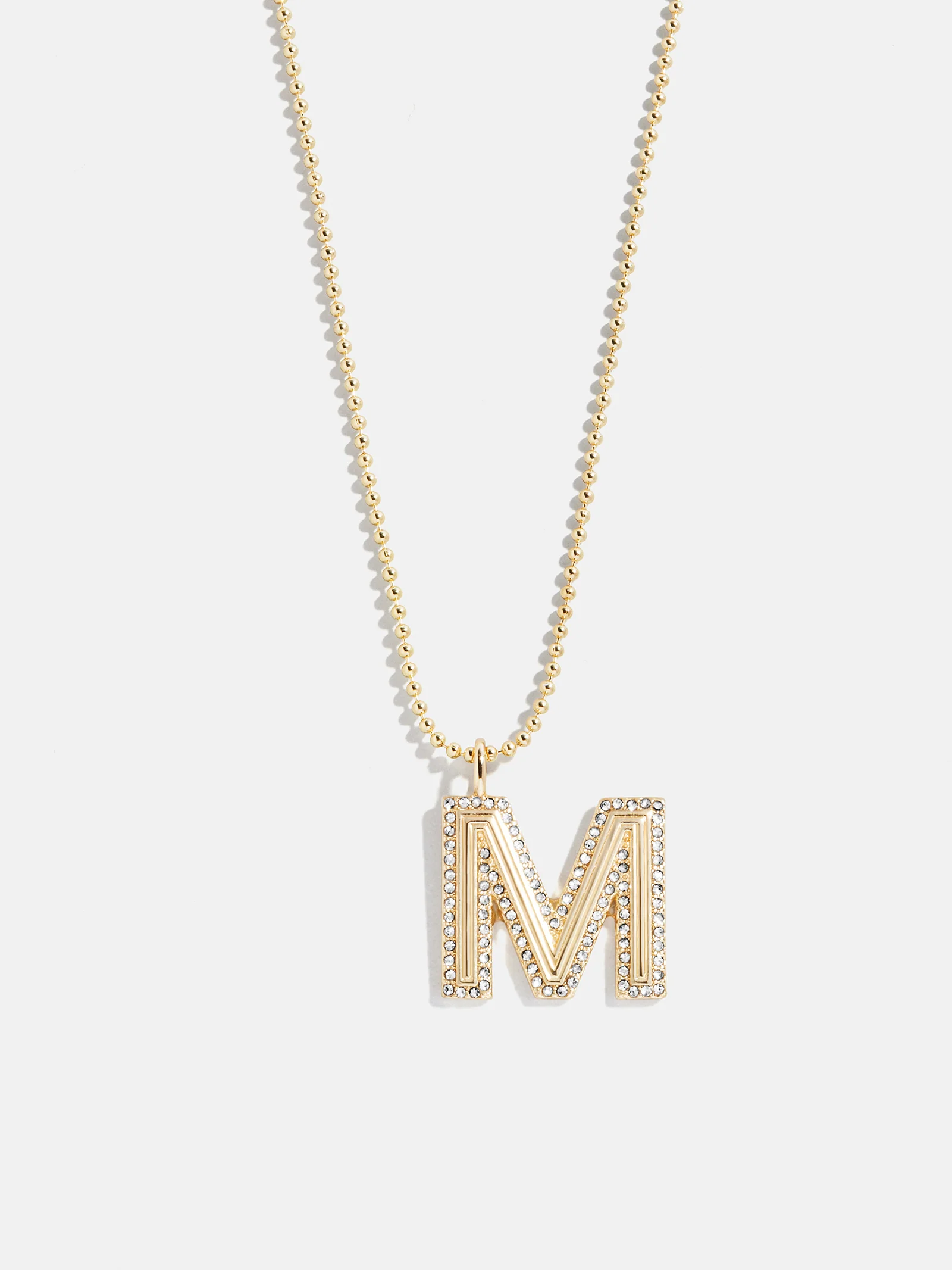 Arianna Initial Necklace - Gold/Pavé - Image 15