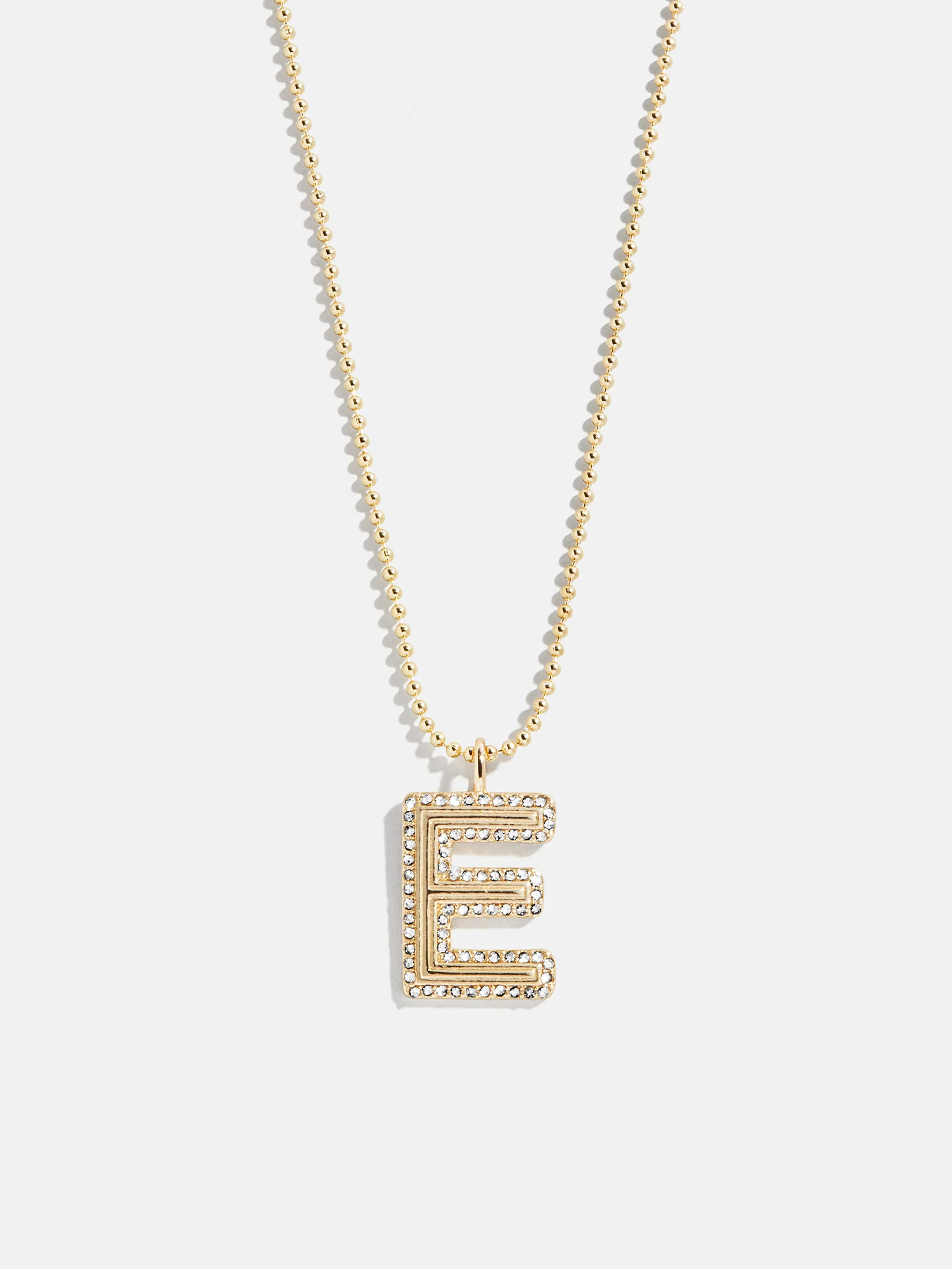 Arianna Initial Necklace - Gold/Pavé - Image 7