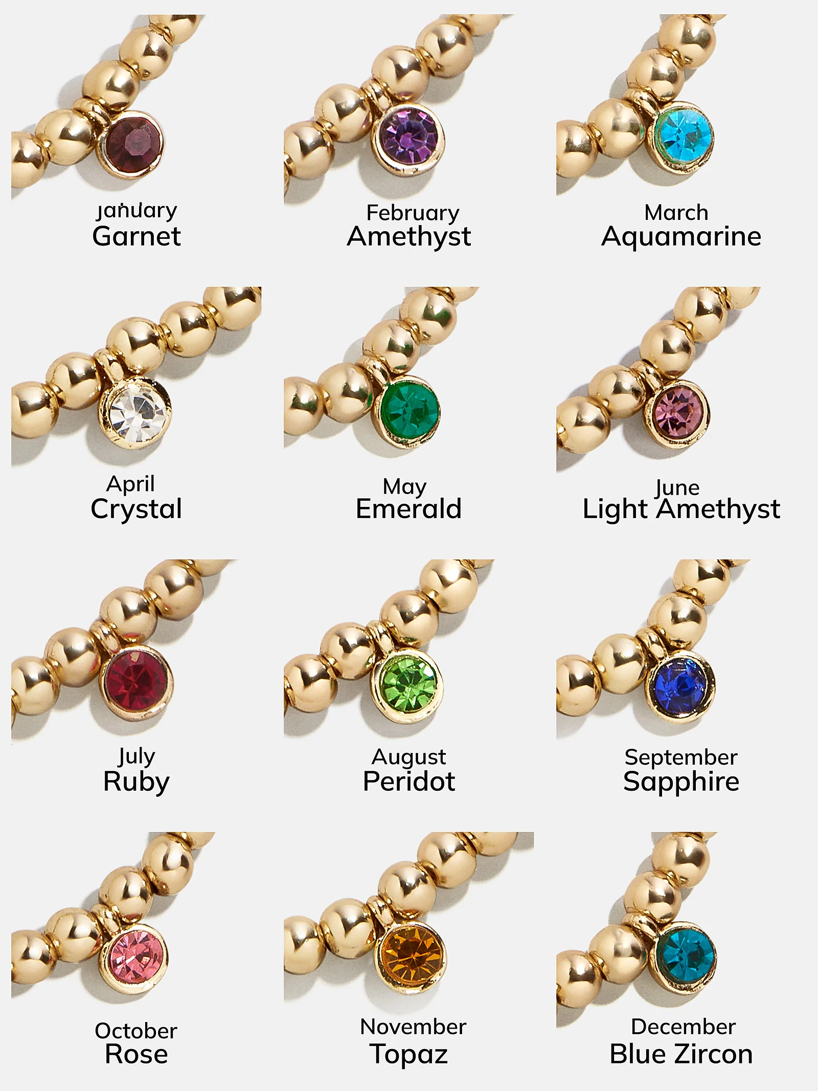 Birthstone Pisa Bracelet - Emerald - Image 4