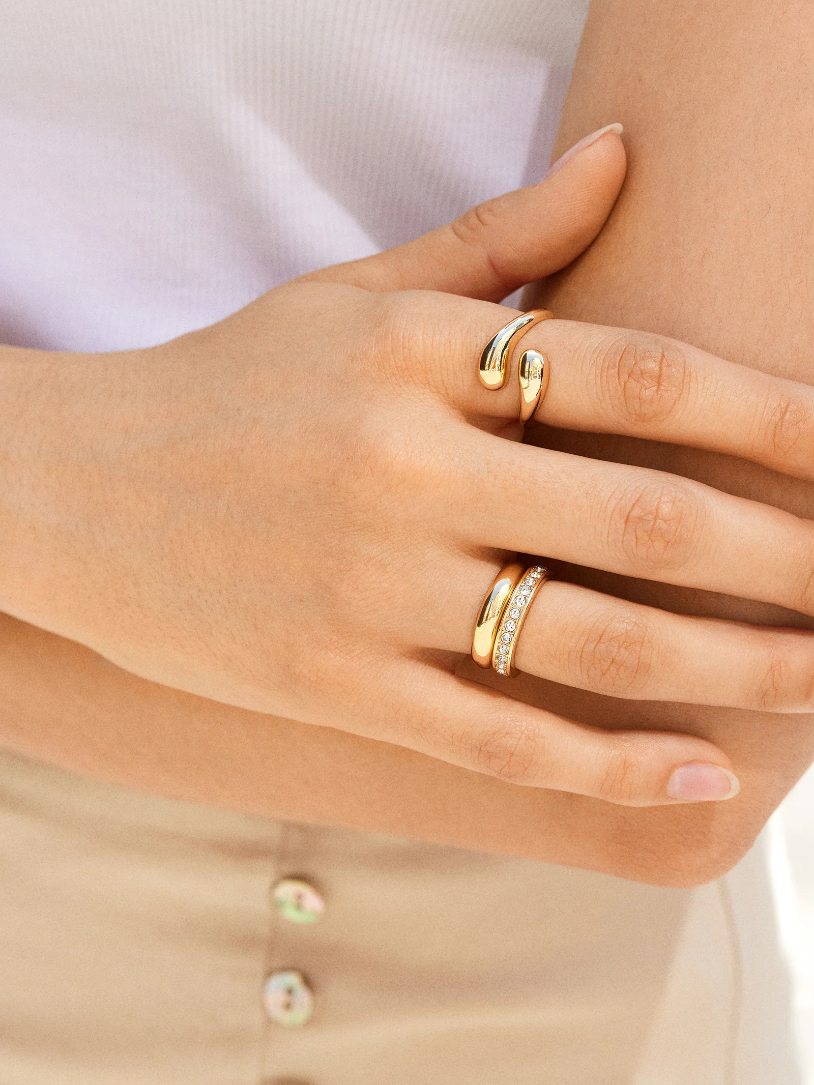 Bridget Ring - Gold - Image 2