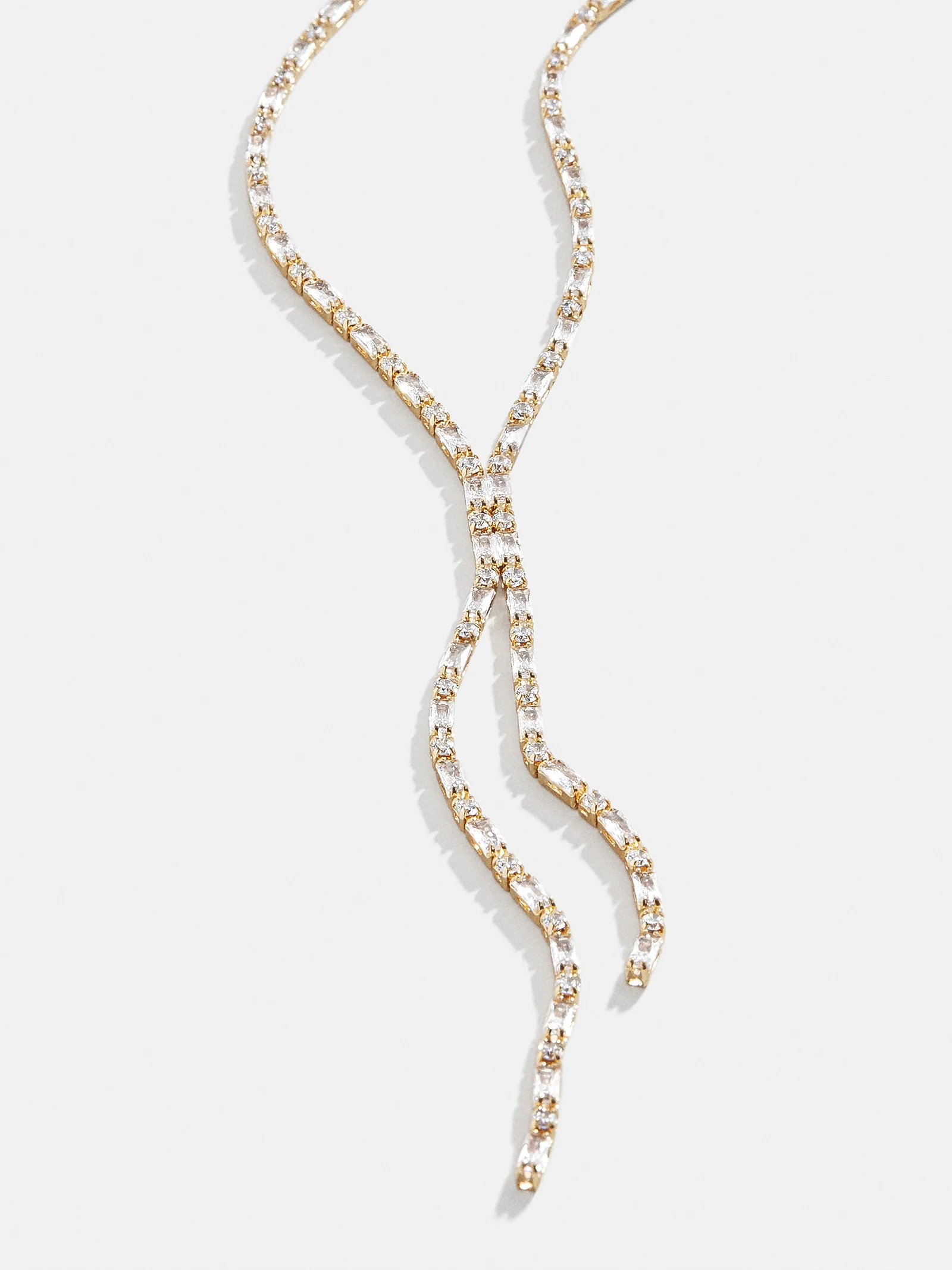 Bridgette Necklace - Gold/Pavé - Image 3