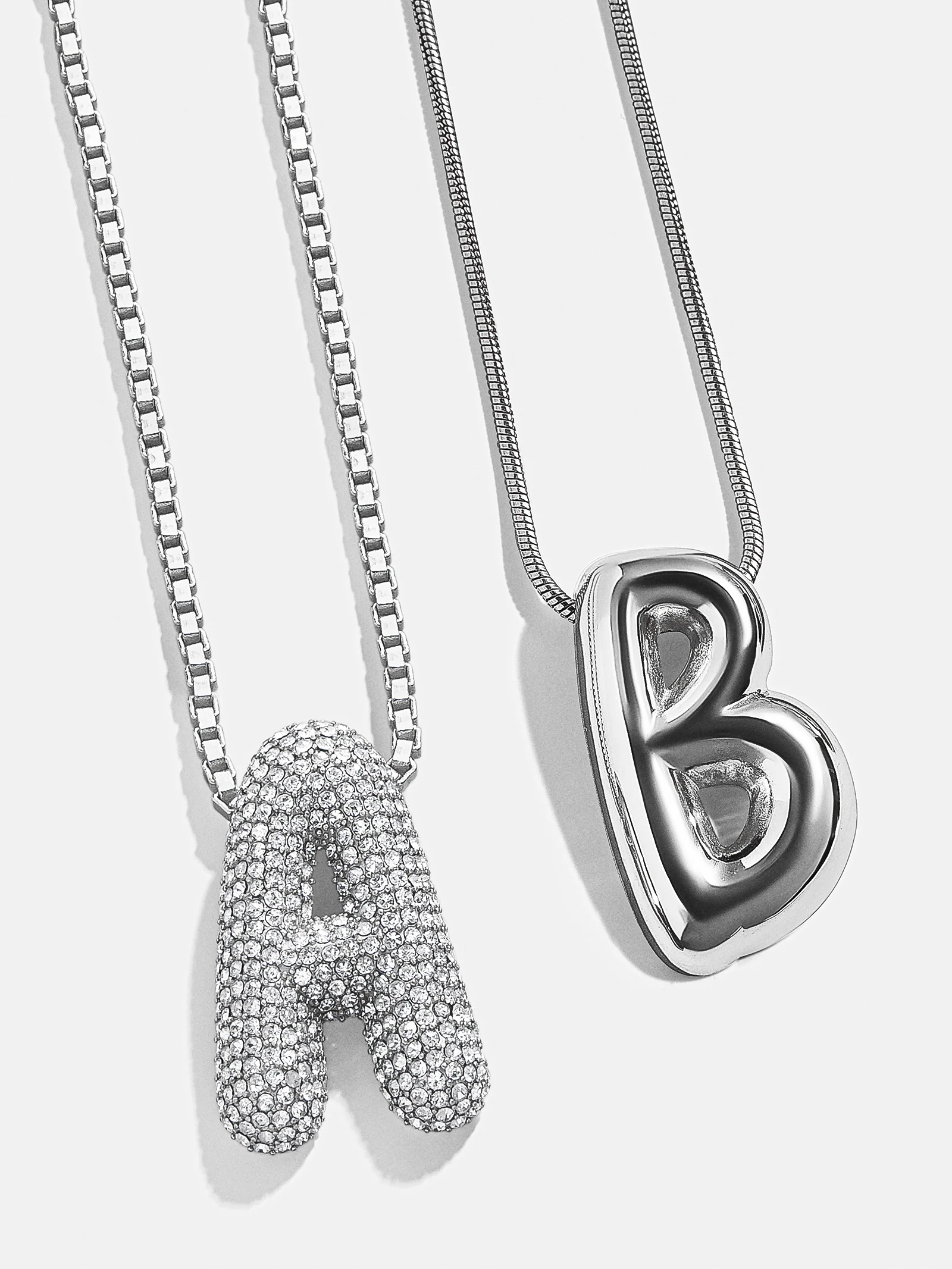 Bubble Initial Necklace - Image 11