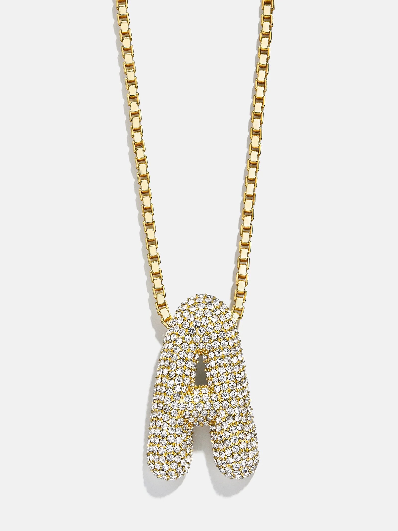 Bubble Initial Necklace - Image 6