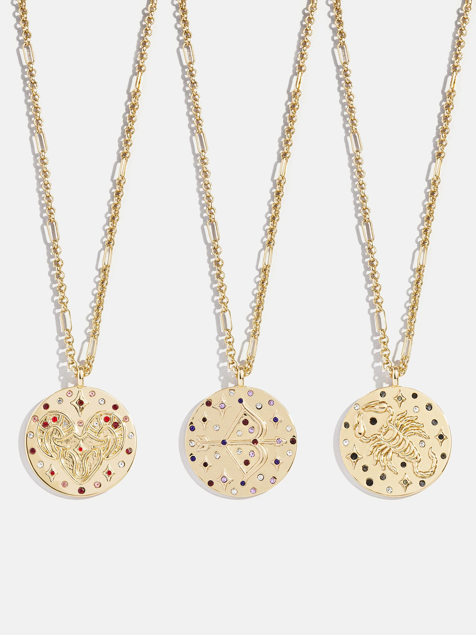 Zodiac Pendant Necklace - Aries