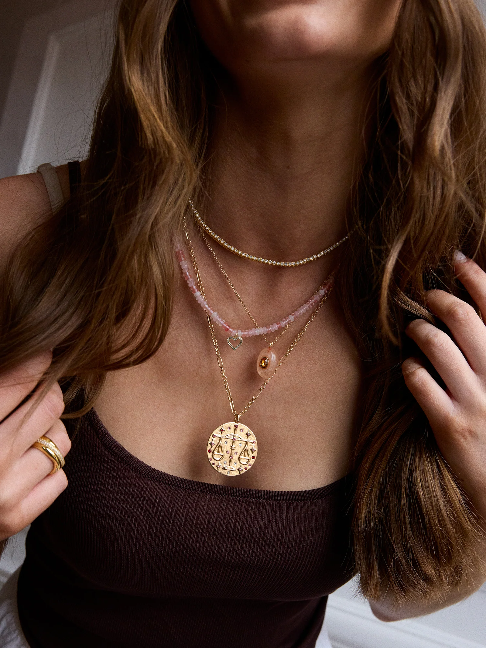 Zodiac Pendant Necklace - Aries - Image 2