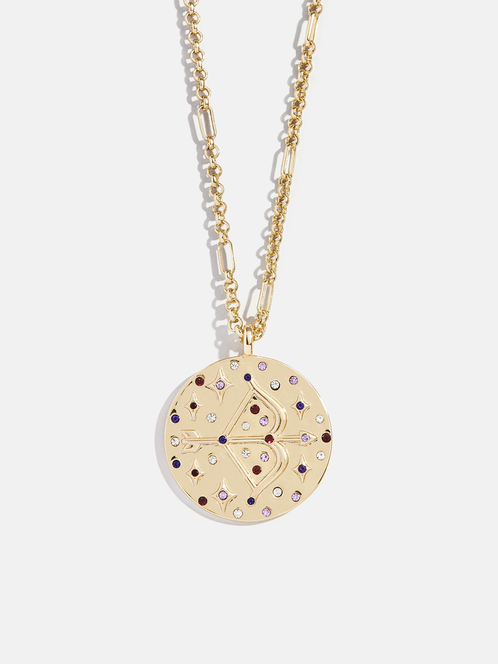 Zodiac Pendant Necklace - Sagittarius