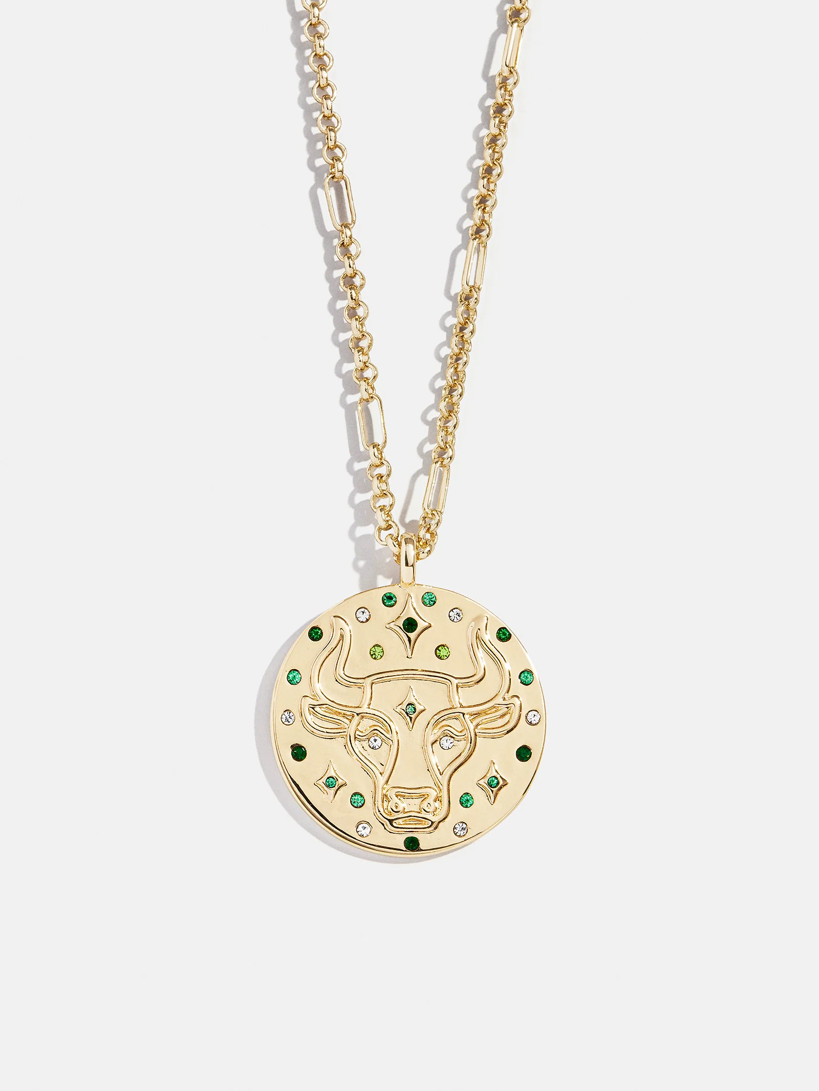 Zodiac Pendant Necklace - Taurus