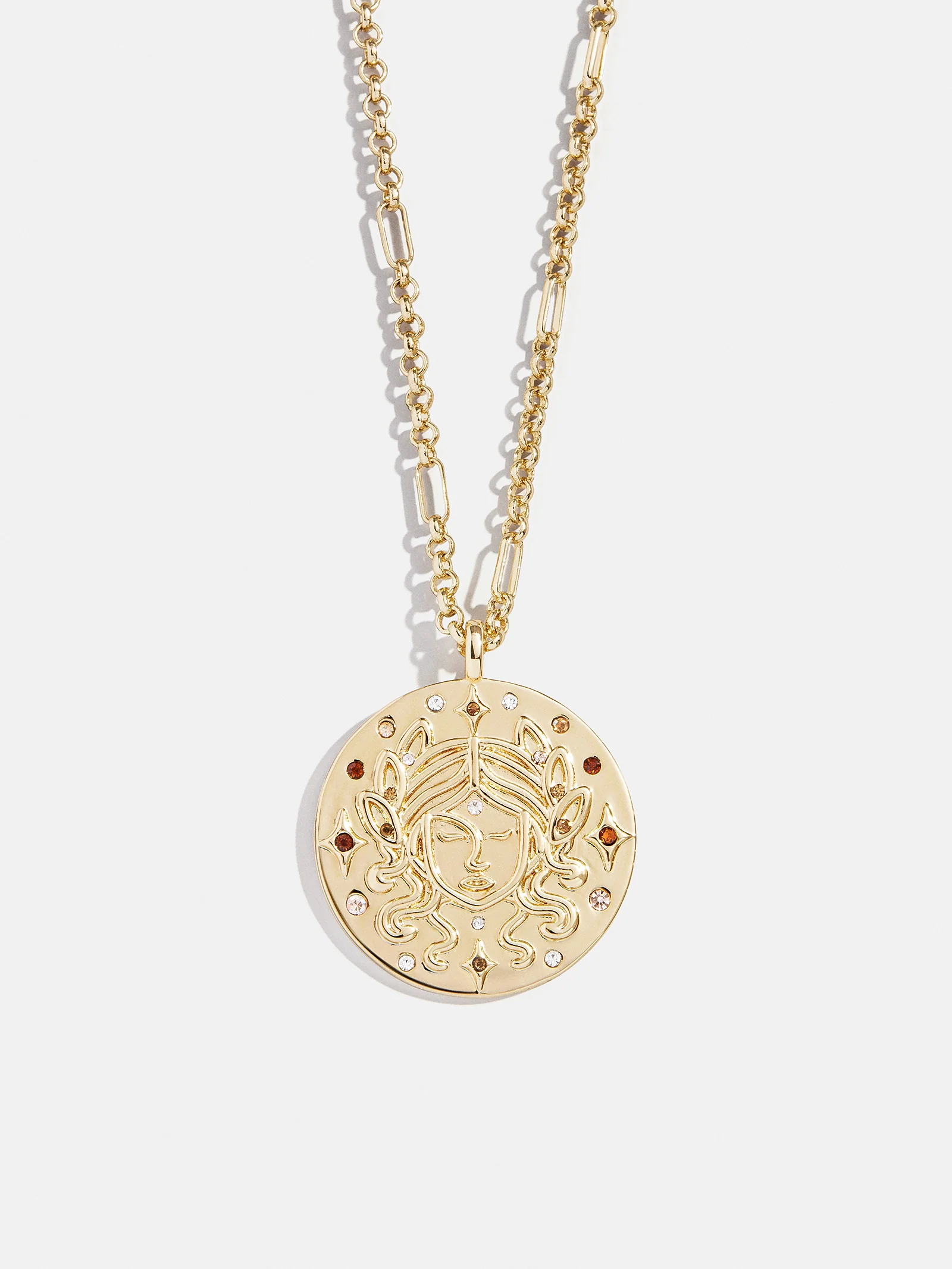 Zodiac Pendant Necklace - Virgo