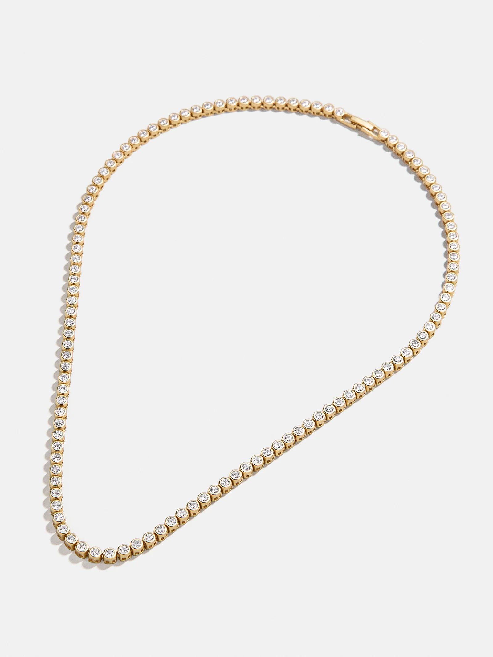 Amalie Bezel Tennis Necklace - Image 3