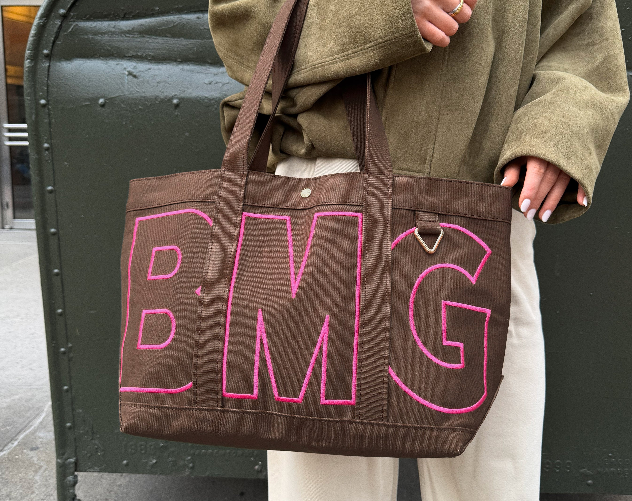 Custom Alpha Tote - Chocolate Brown - Image 17