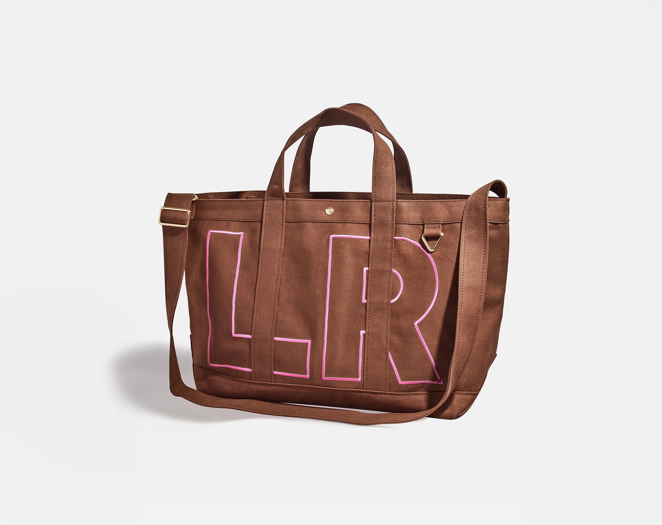 Custom Alpha Tote - Chocolate Brown - Image 59