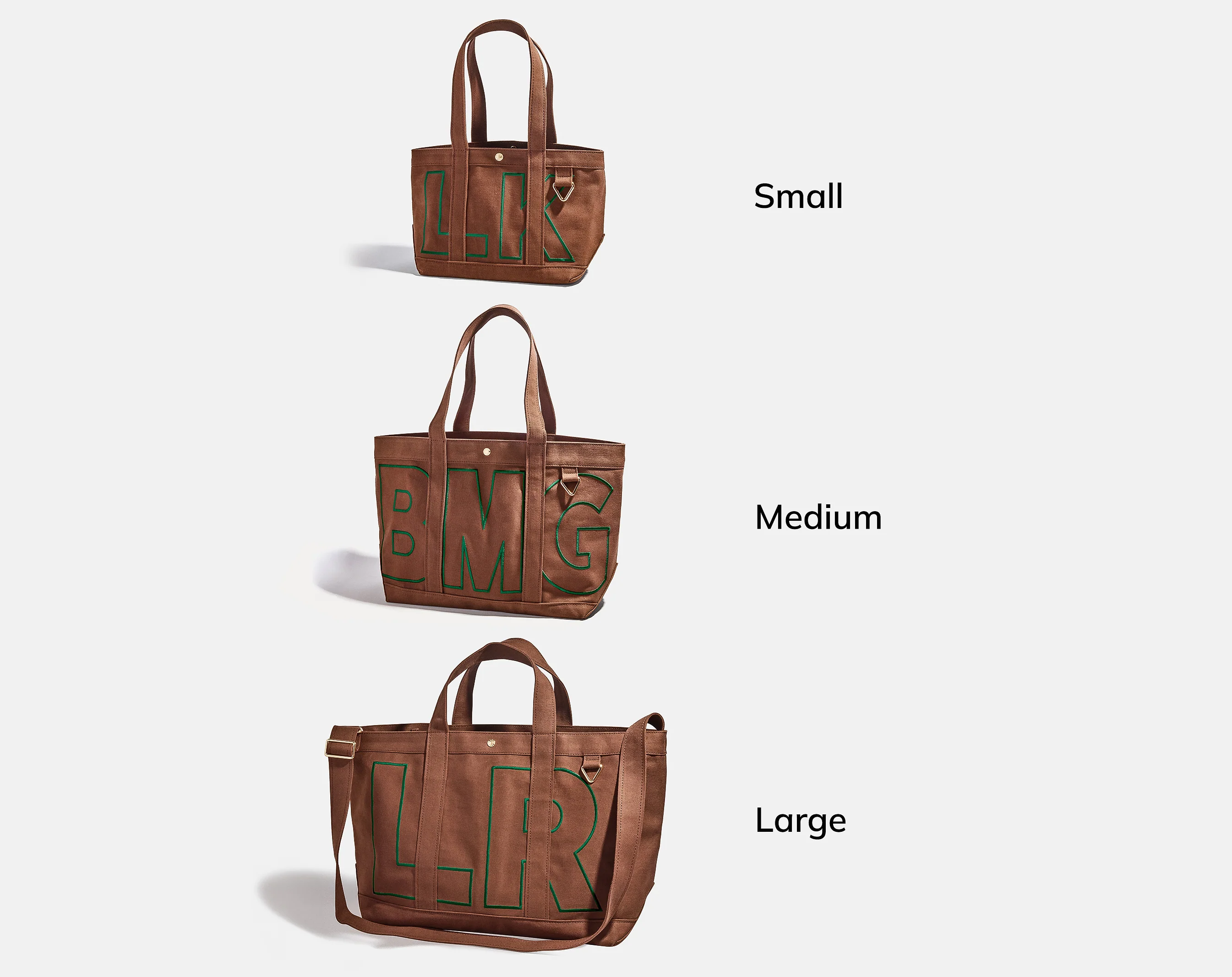 Custom Alpha Tote - Chocolate Brown - Image 72