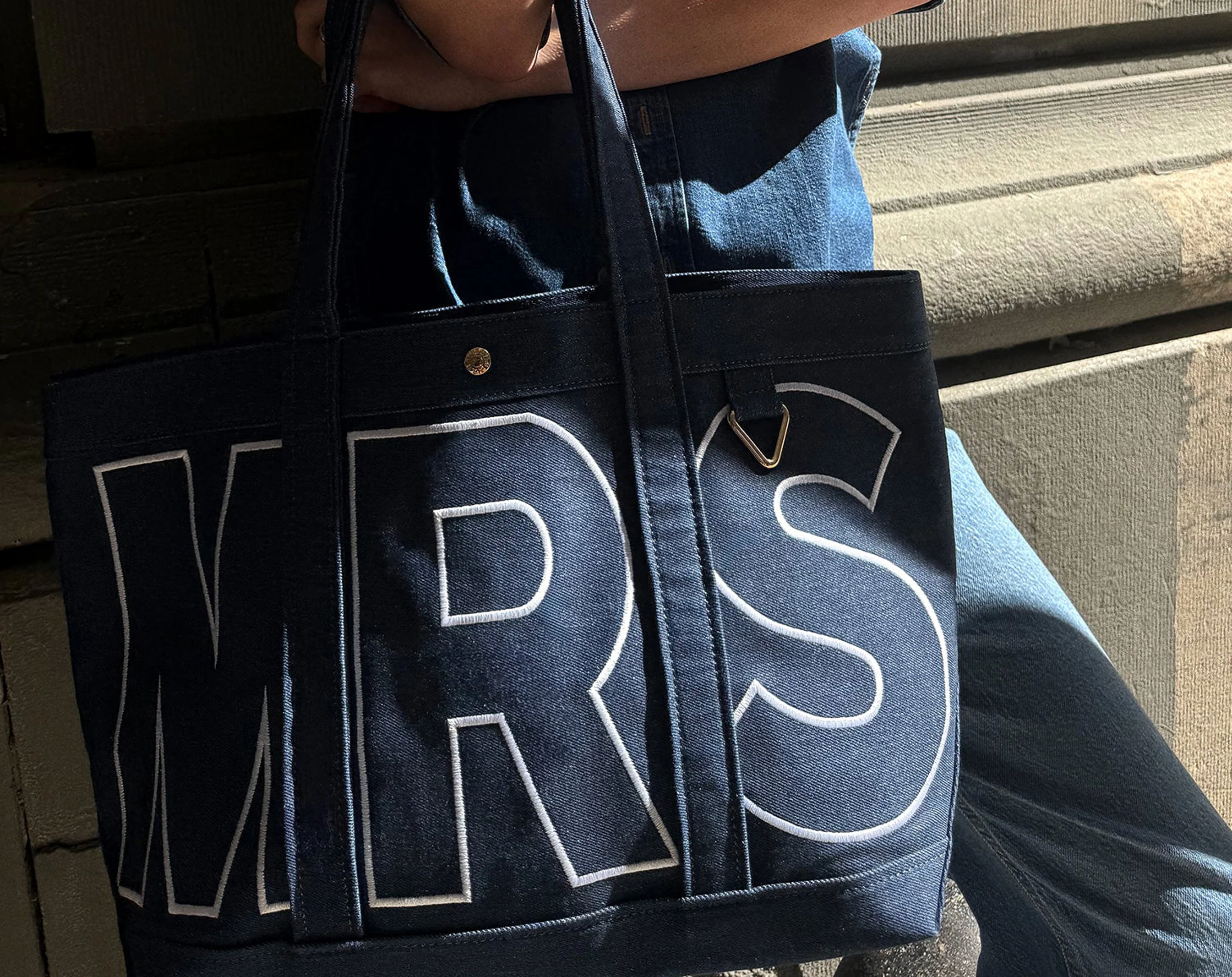 Custom Alpha Tote - Dark Denim - Image 34