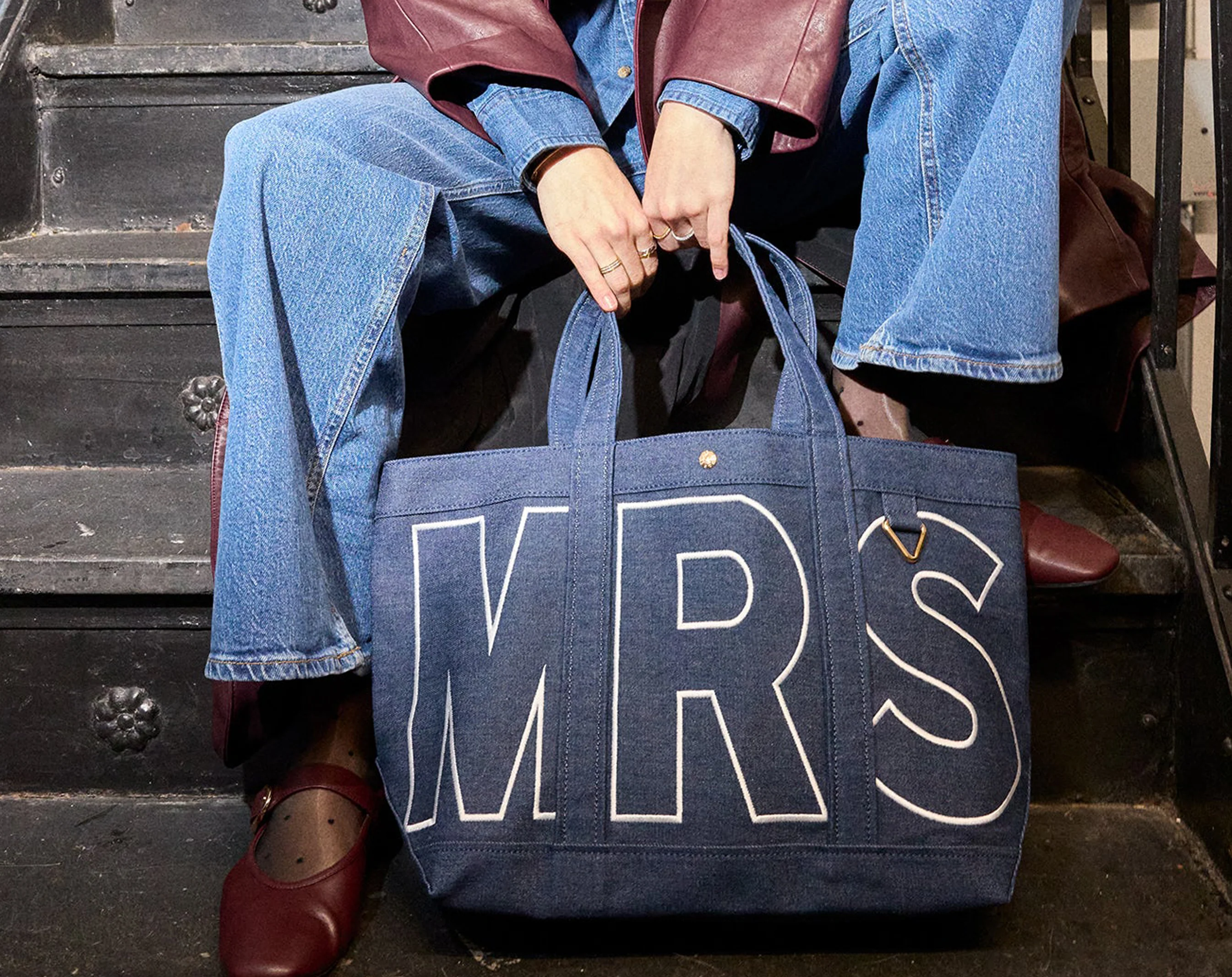 Custom Alpha Tote - Dark Denim - Image 64