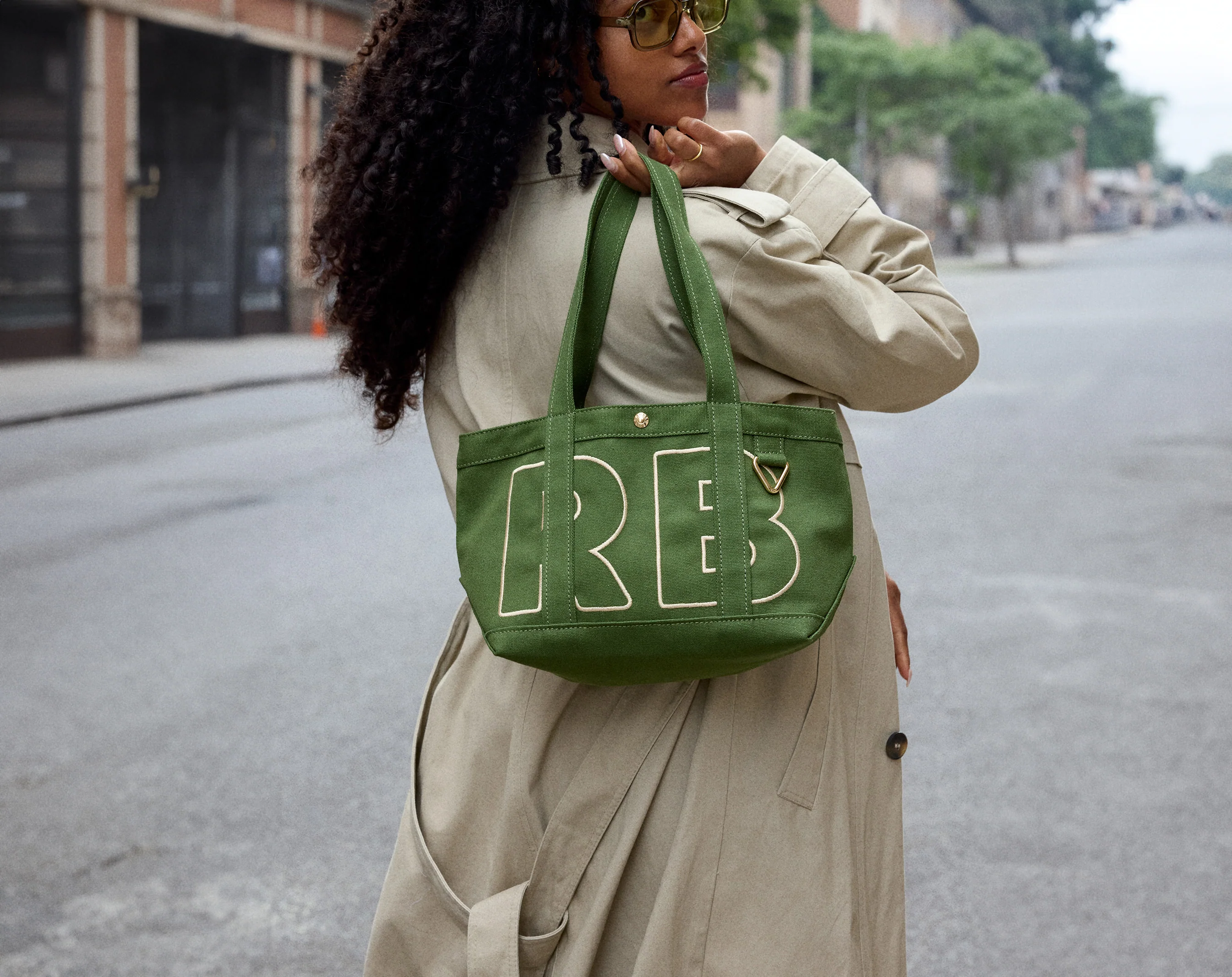 Custom Alpha Tote - Olive Green - Image 14