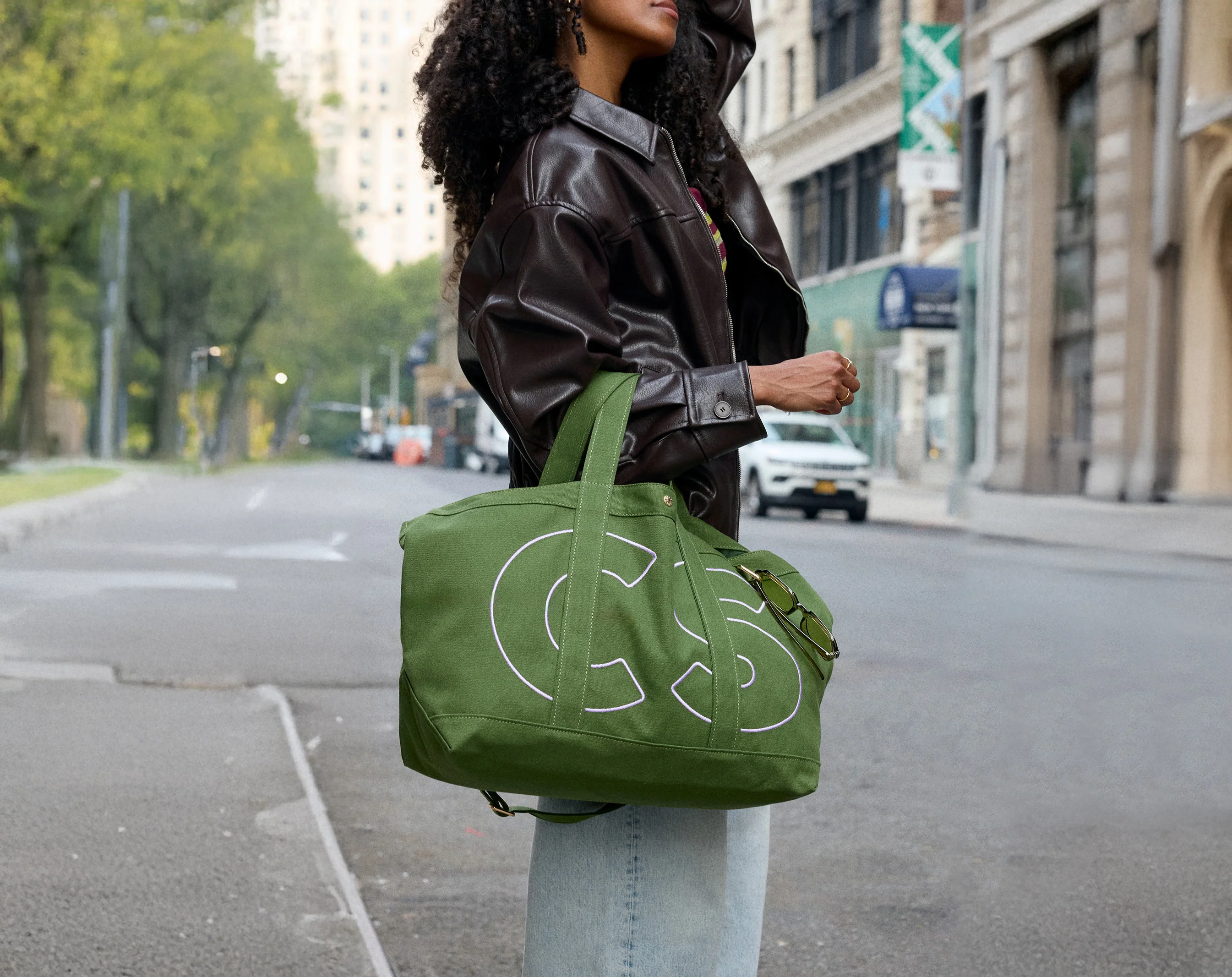 Custom Alpha Tote - Olive Green - Image 20