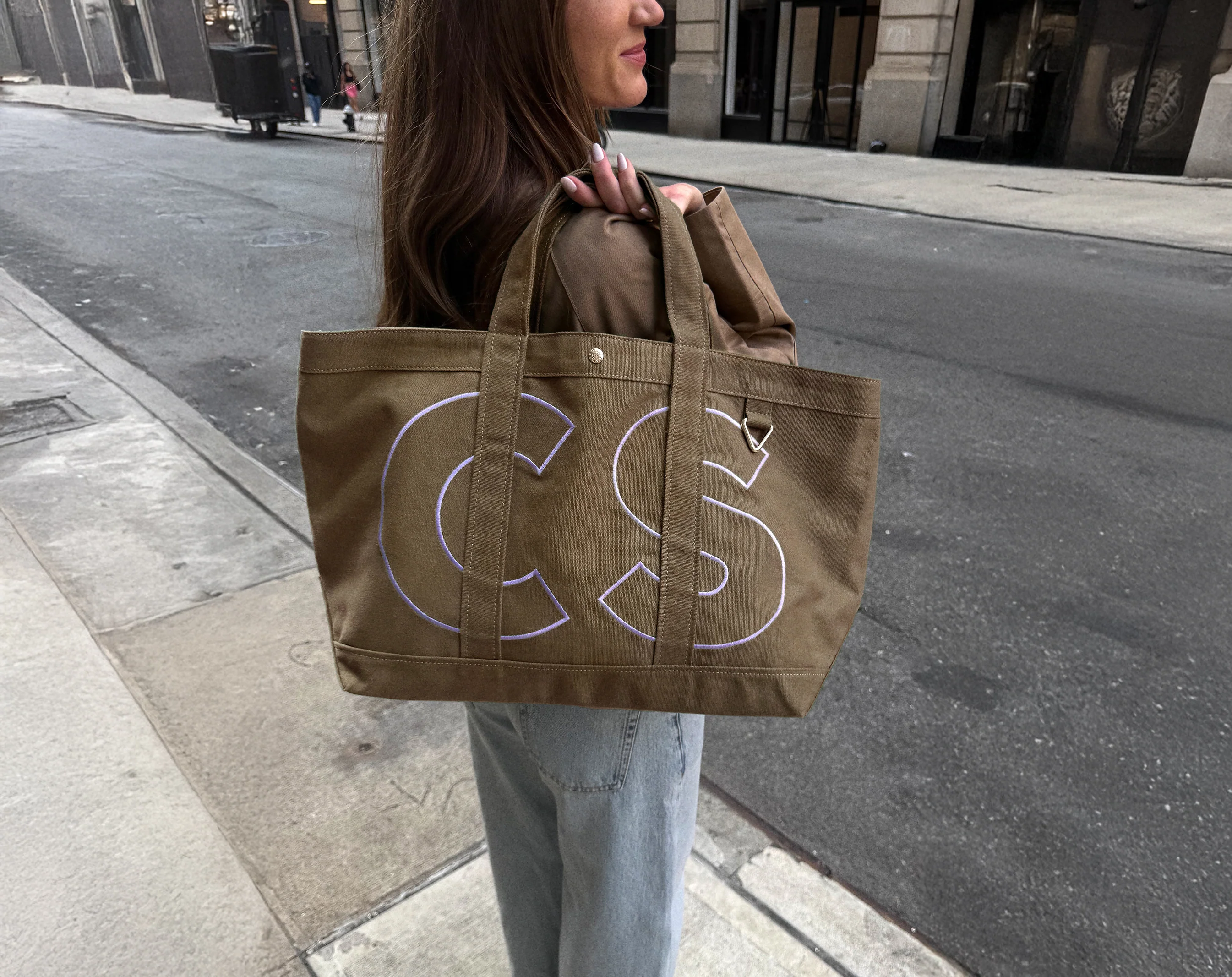 Custom Alpha Tote - Mushroom Taupe - Image 100