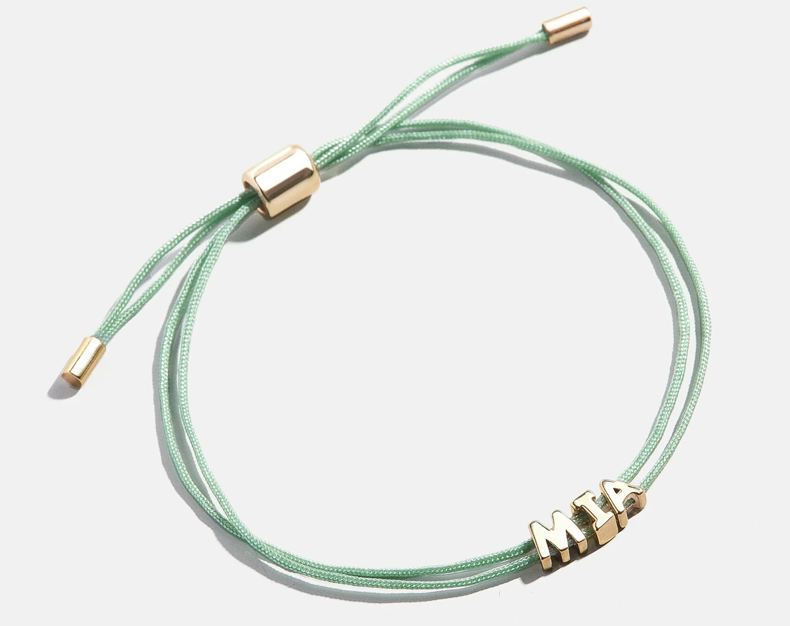 Custom Cord Bracelet - Mint - Image 5