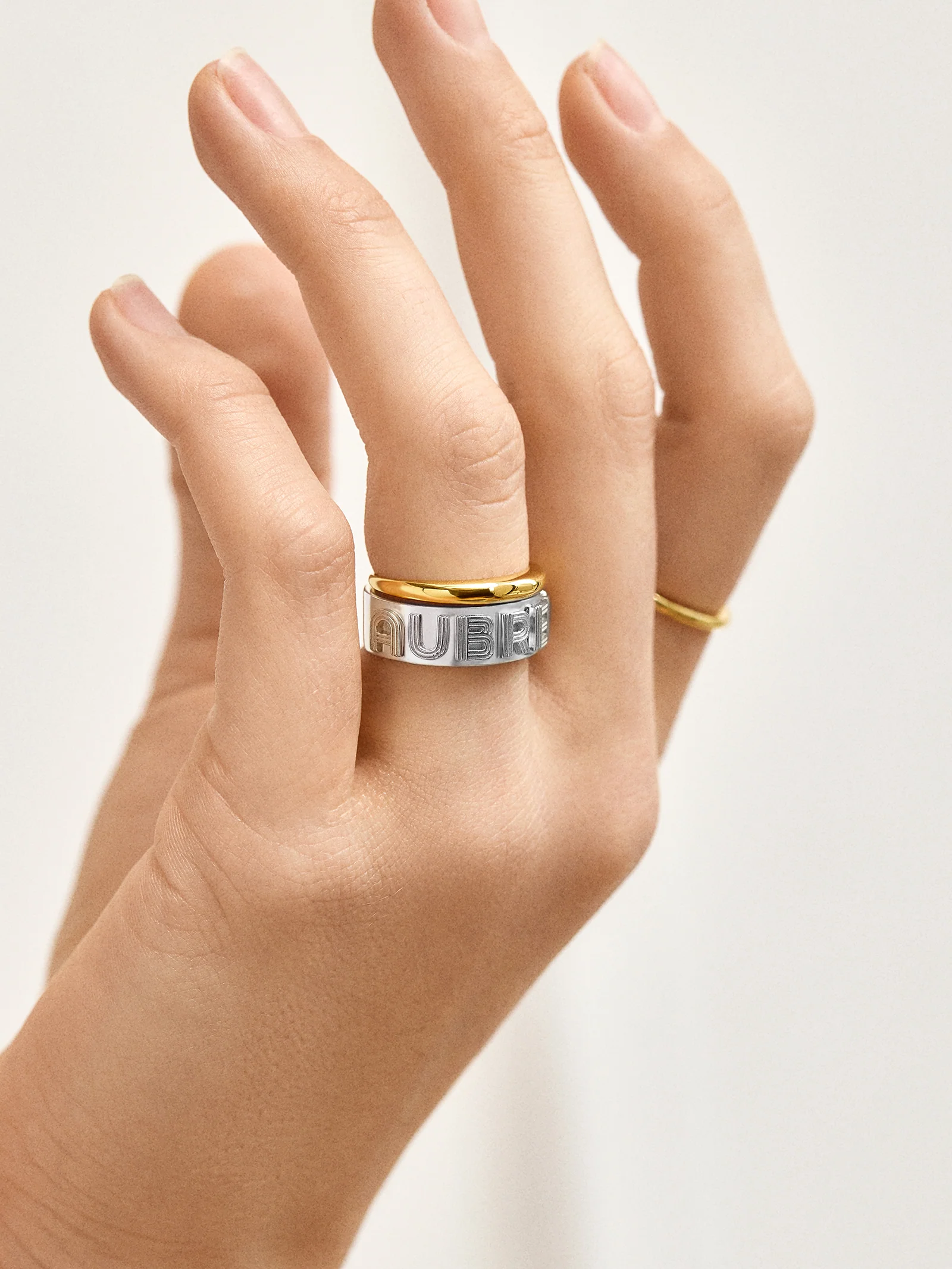 Retro Sterling Silver Custom Ring - Sterling Silver - Image 2