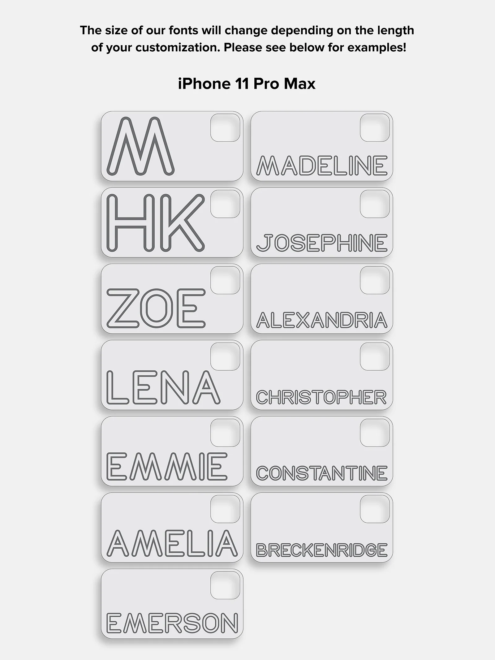 Fine Line Custom iPhone Case - Blush/White - Image 9