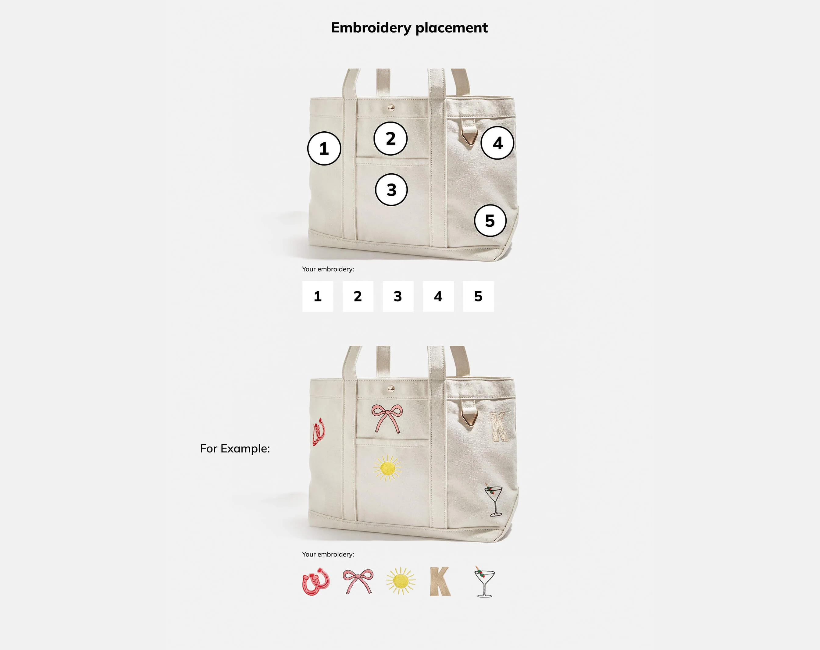 Medium Custom Icon Tote - Medium - Image 100