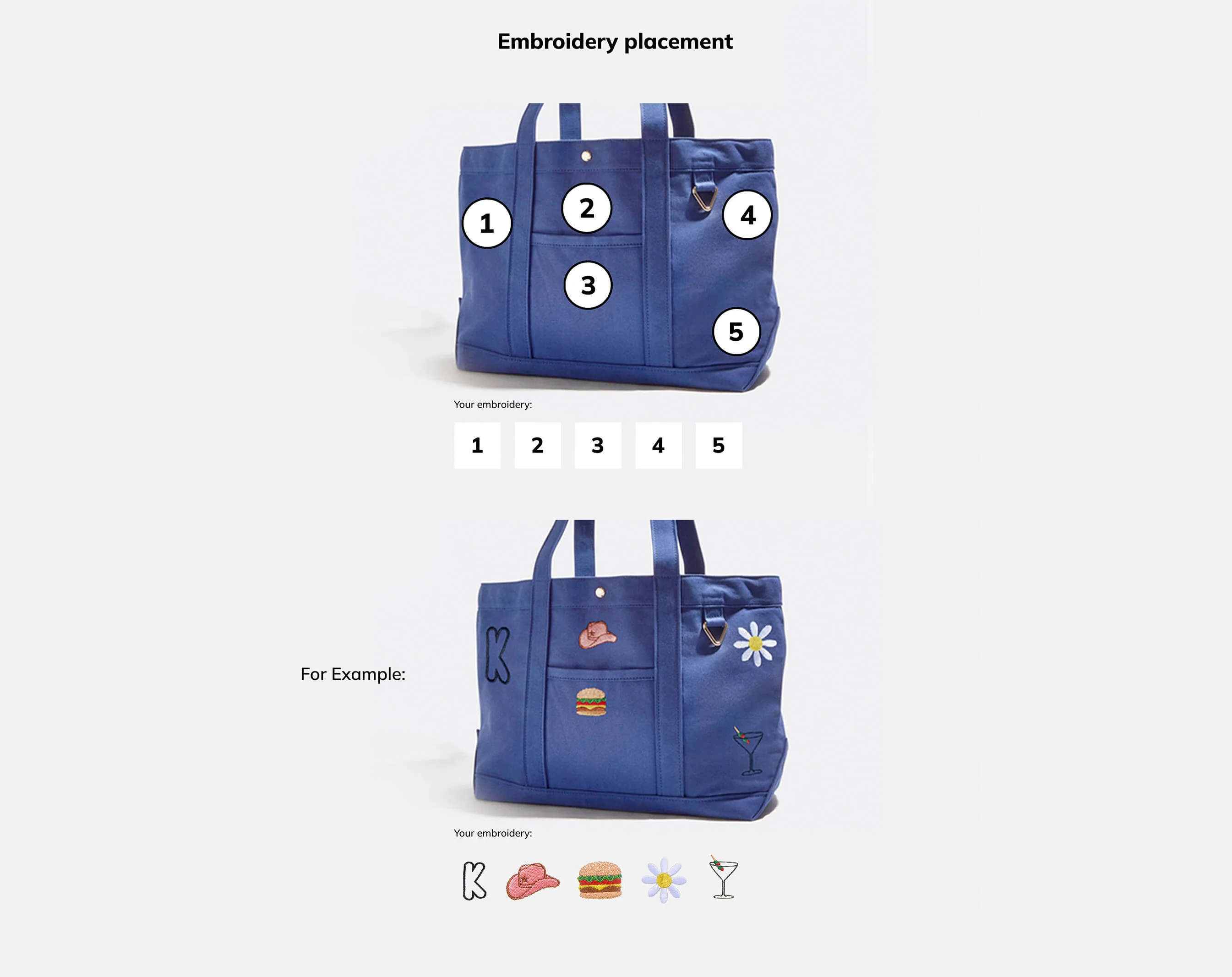 Medium Custom Icon Tote - Medium - Image 41