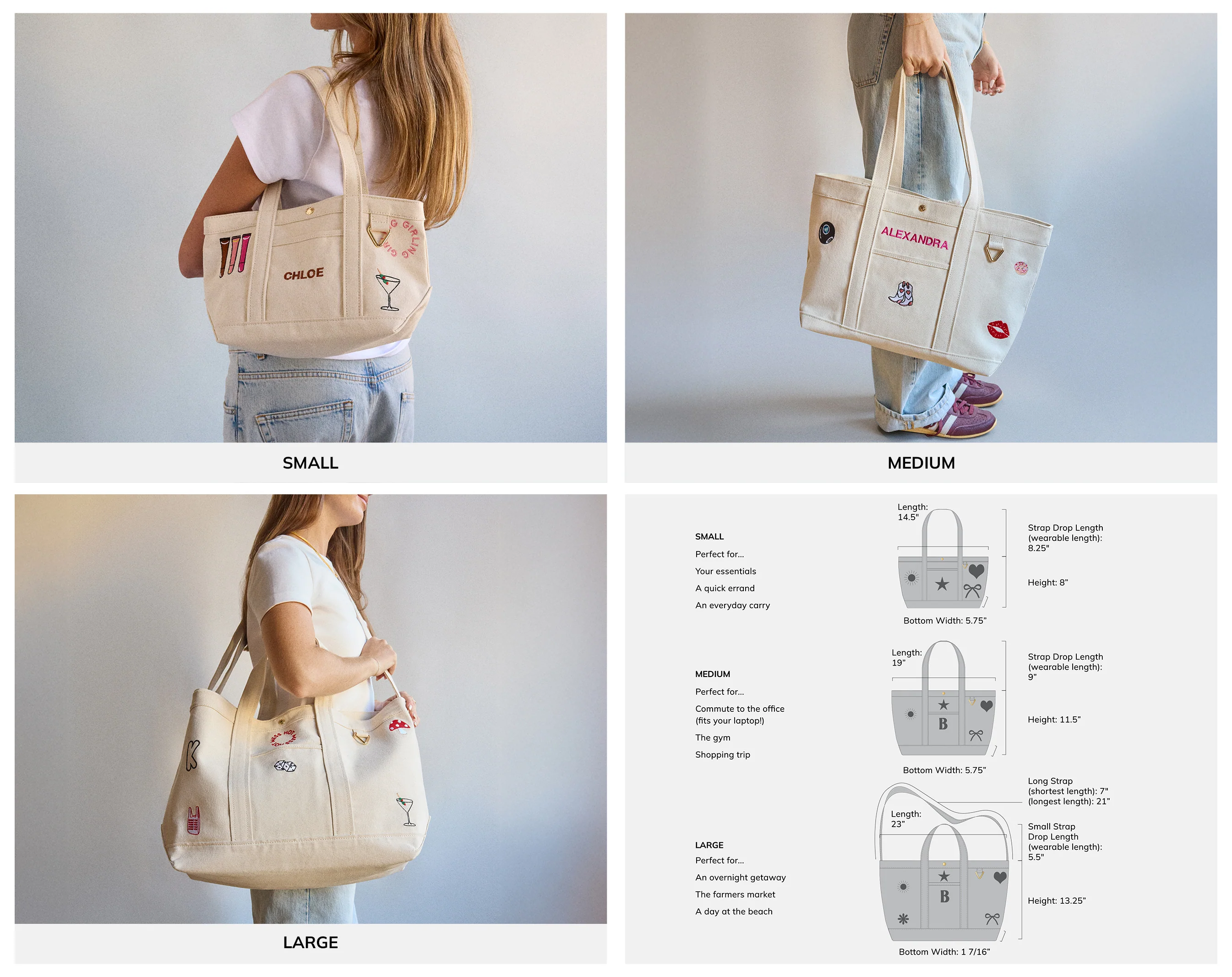 Medium Custom Icon Tote - Medium - Image 25