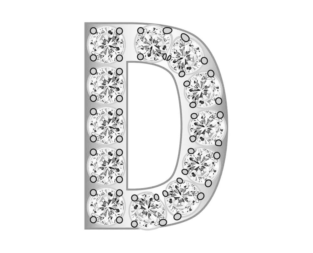 Mini D - Clear/Silver