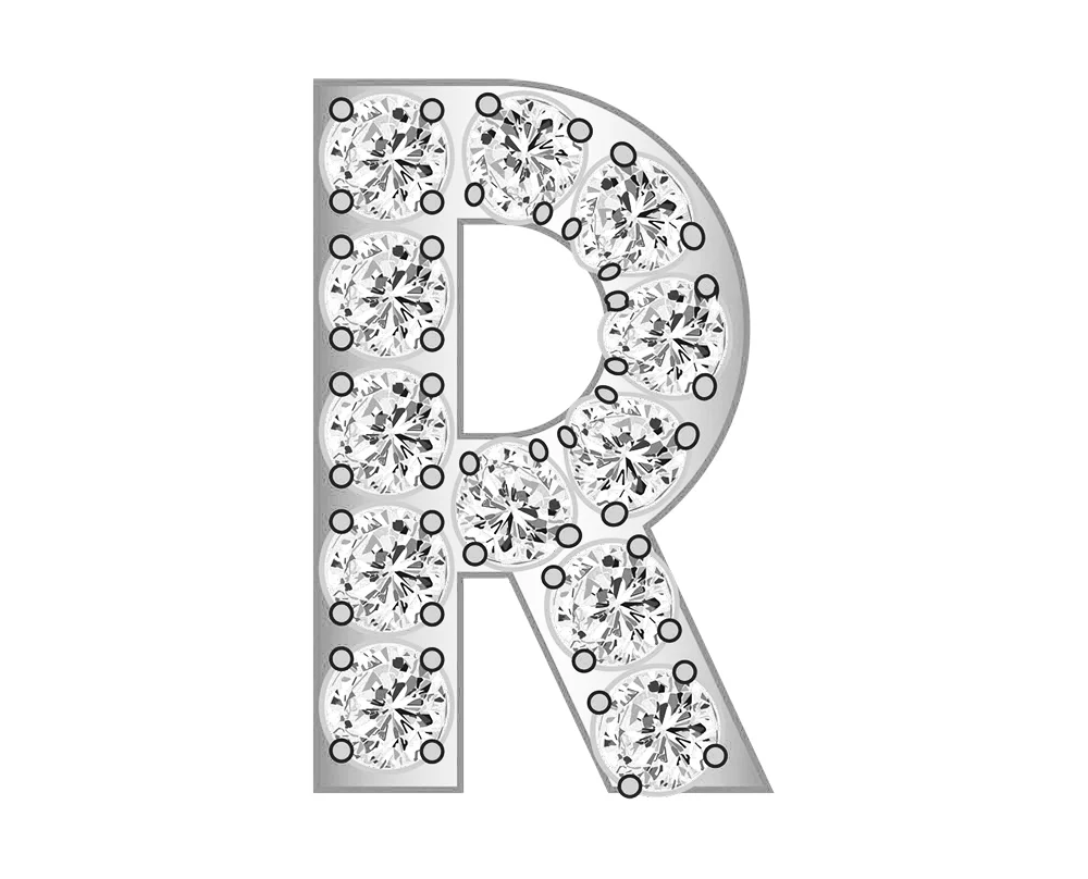 Mini R - Clear/Silver