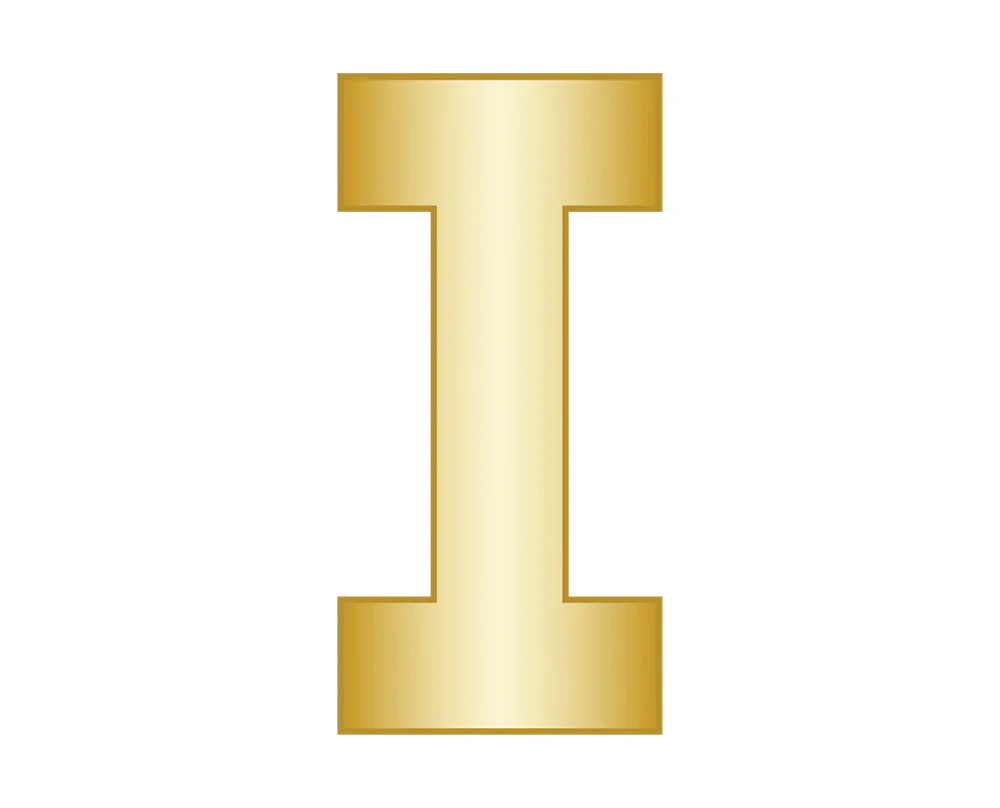 Mini I - Gold