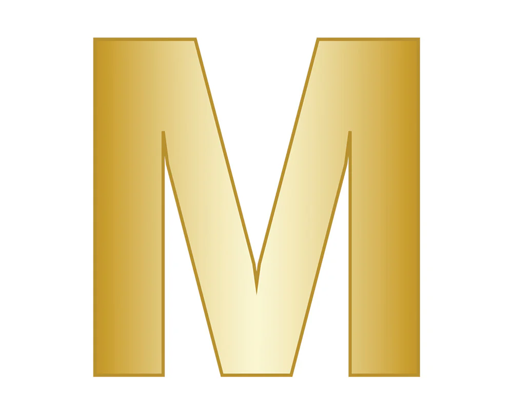Mini M - Gold