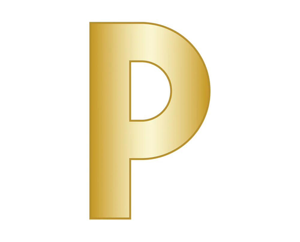 Mini P - Gold