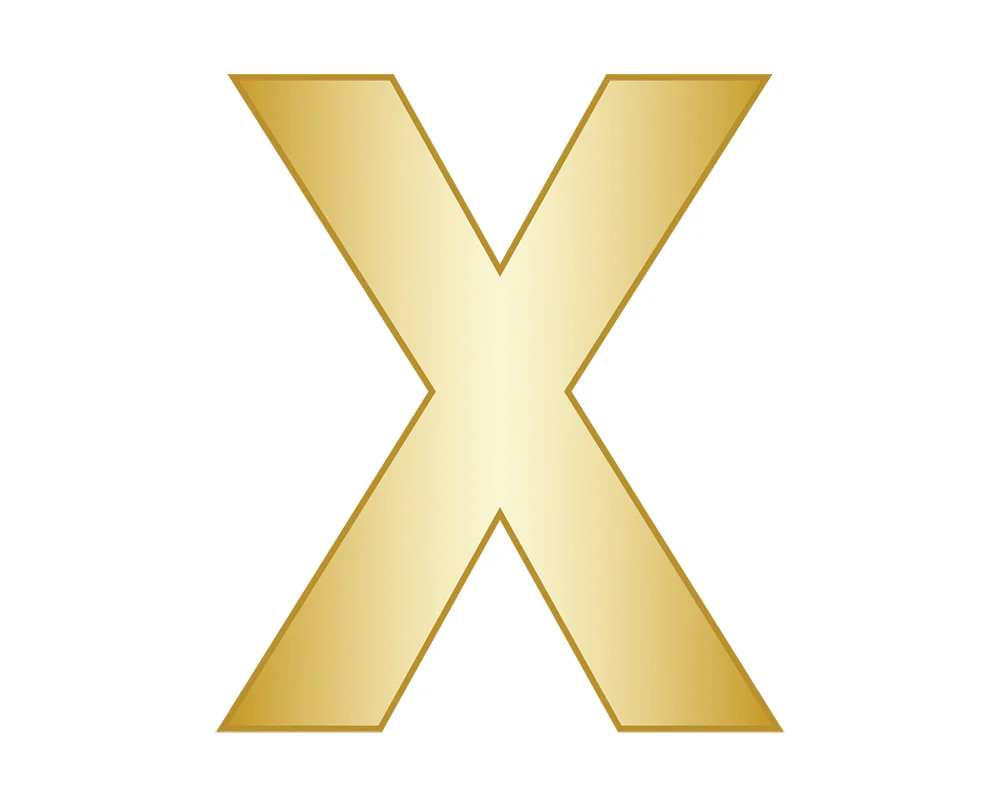 Mini X - Gold